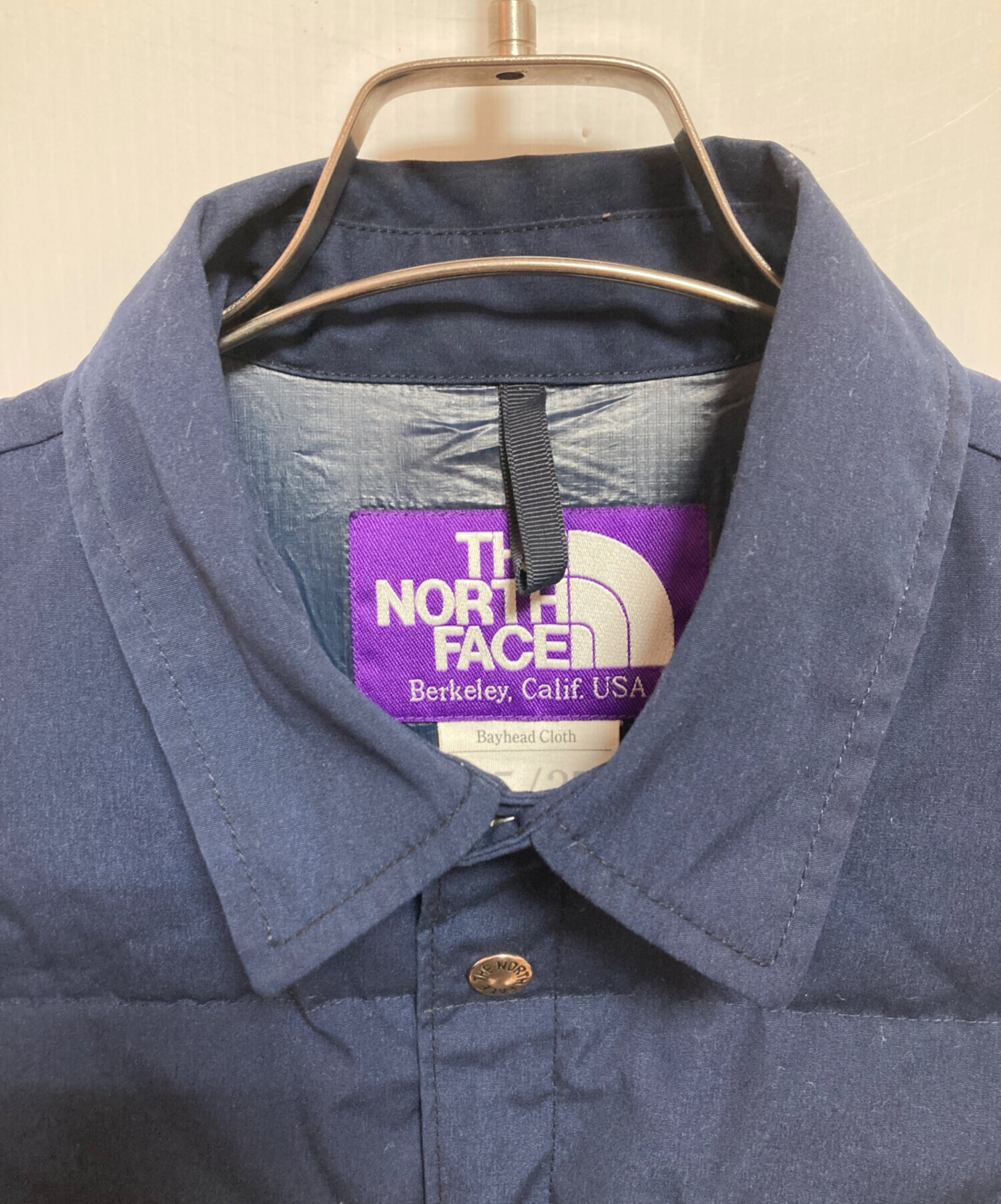 THE NORTHFACE PURPLELABEL (ザ・ノースフェイス パープルレーベル) 65／35 Down Shirts ND2559N  サイズ： ネイビー サイズ:M