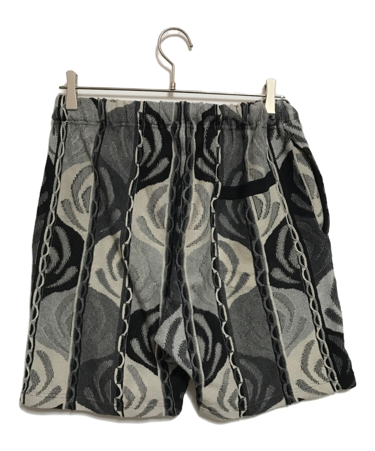 ColoSupreme Abstract Textured Knit Short S
