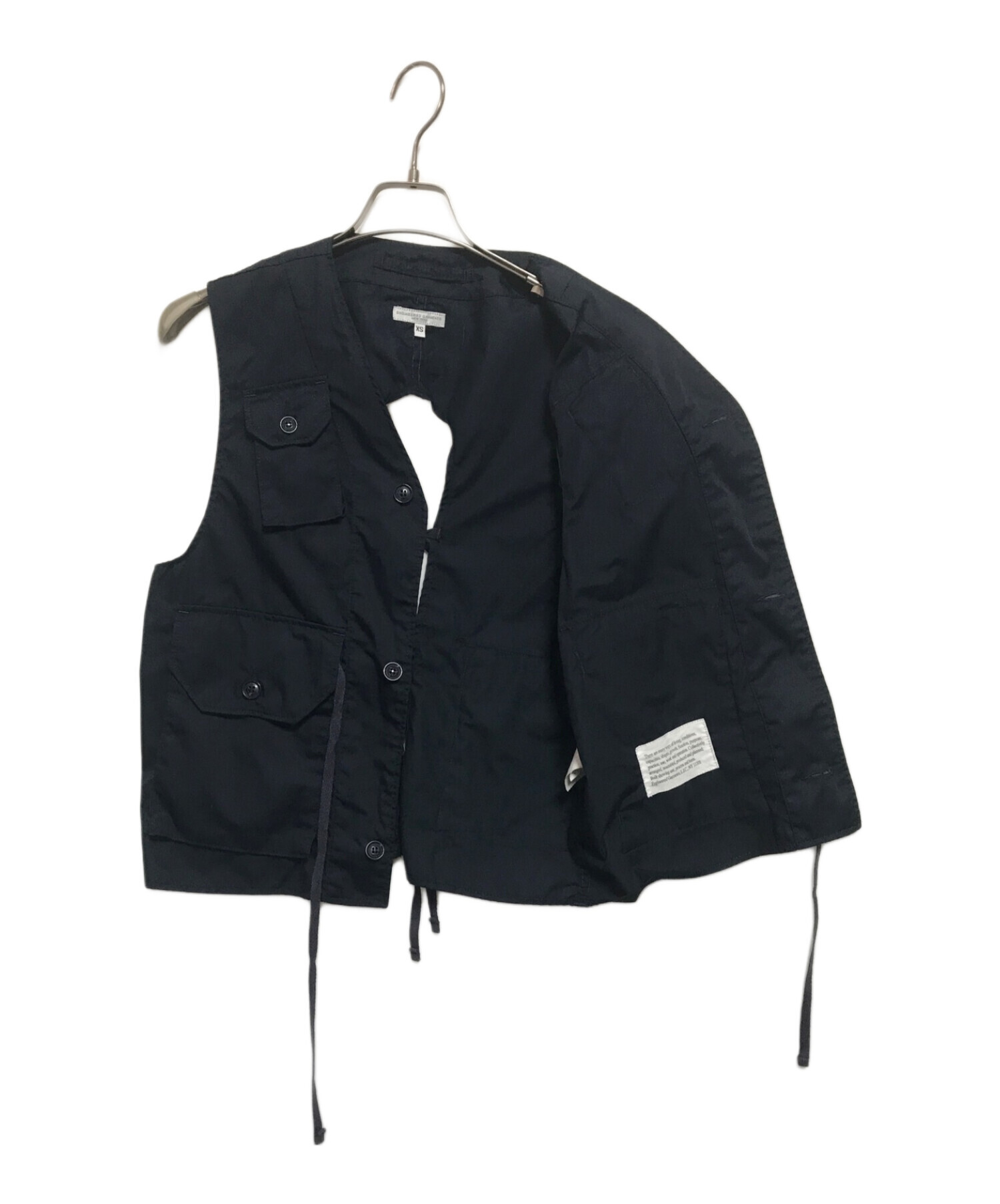 中古・古着通販】Engineered Garments (エンジニアド ガーメンツ) C-1 Vest ネイビー サイズ:XS｜ブランド・古着通販  トレファク公式【TREFAC FASHION】スマホサイト