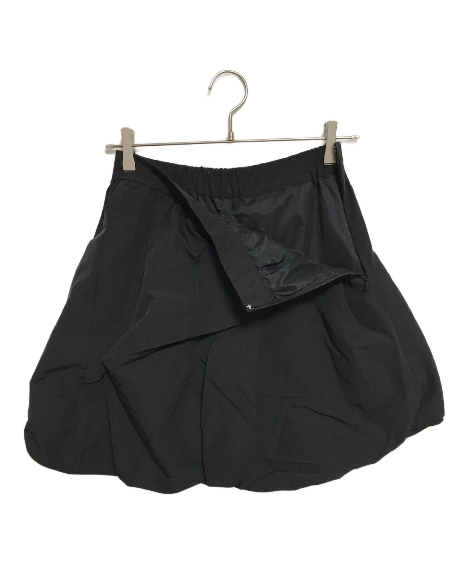 中古・古着通販】HeRIN.CYE (ヘリンドットサイ) Random gather skirt ブラック サイズ:FREE｜ブランド・古着通販  トレファク公式【TREFAC FASHION】スマホサイト