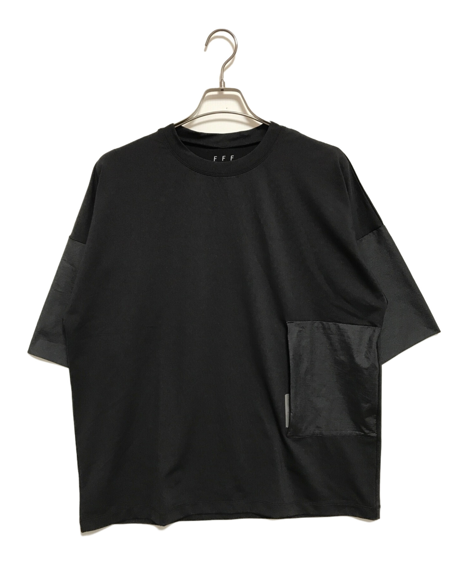 ESTNATION (エストネーション) ポケットTシャツ ブラック サイズ:L 未使用品