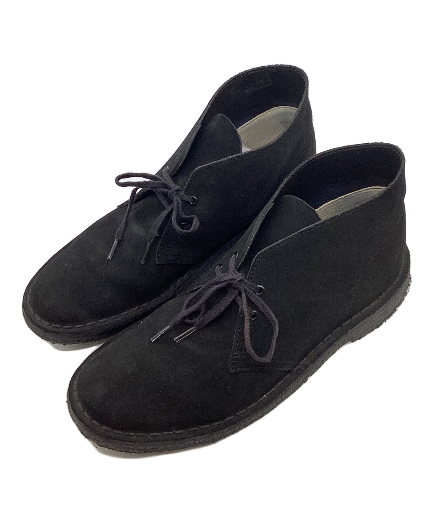 中古・古着通販】CLARKS (クラークス) チャッカブーツ ブラック サイズ:US8｜ブランド・古着通販 トレファク公式【TREFAC  FASHION】スマホサイト