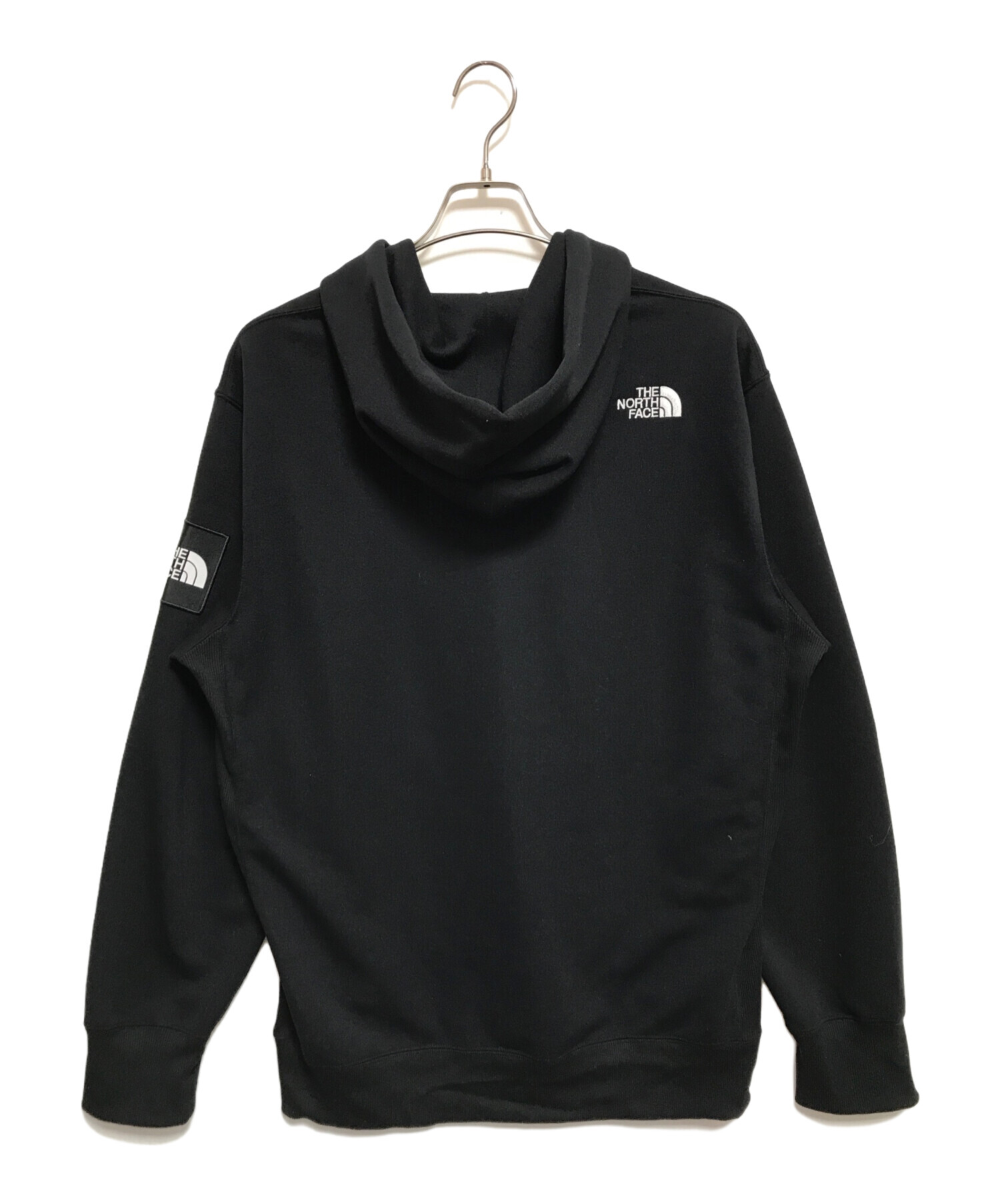 中古・古着通販】THE NORTH FACE (ザ ノース フェイス) スクエアロゴフルジップパーカー ブラック サイズ:XL｜ブランド・古着通販  トレファク公式【TREFAC FASHION】スマホサイト