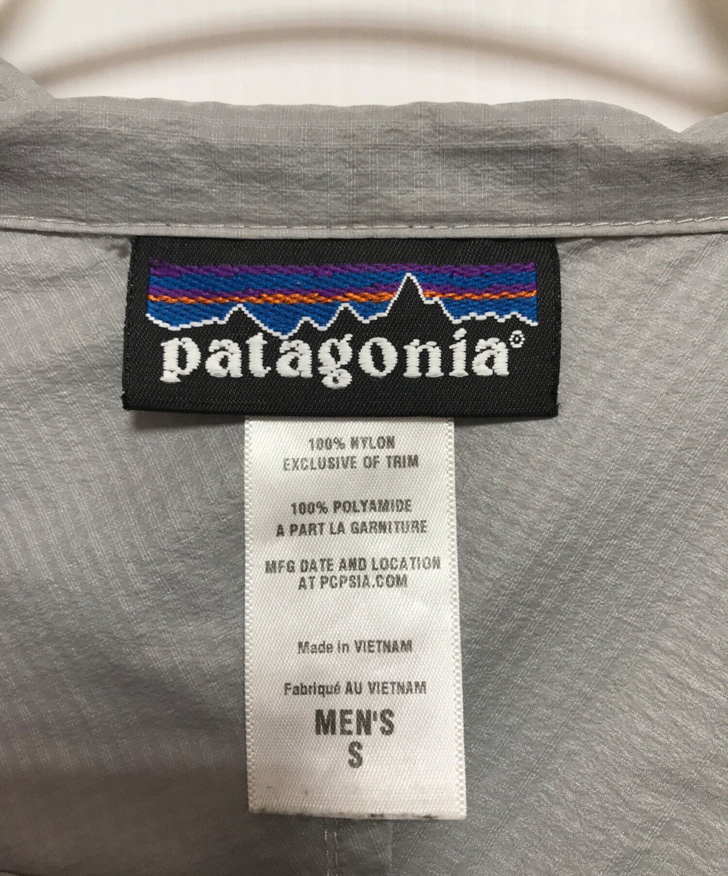 Patagonia (パタゴニア) Houdini Full-Zip Jacket グレー サイズ:S