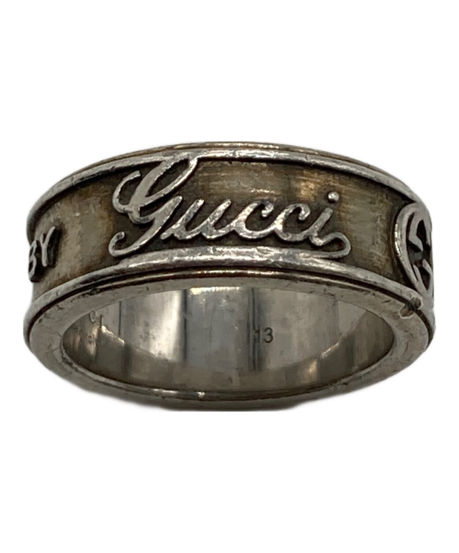 【中古・古着通販】GUCCI (グッチ) GGリング シルバー サイズ:13号｜ブランド・古着通販 トレファク公式【TREFAC  FASHION】スマホサイト