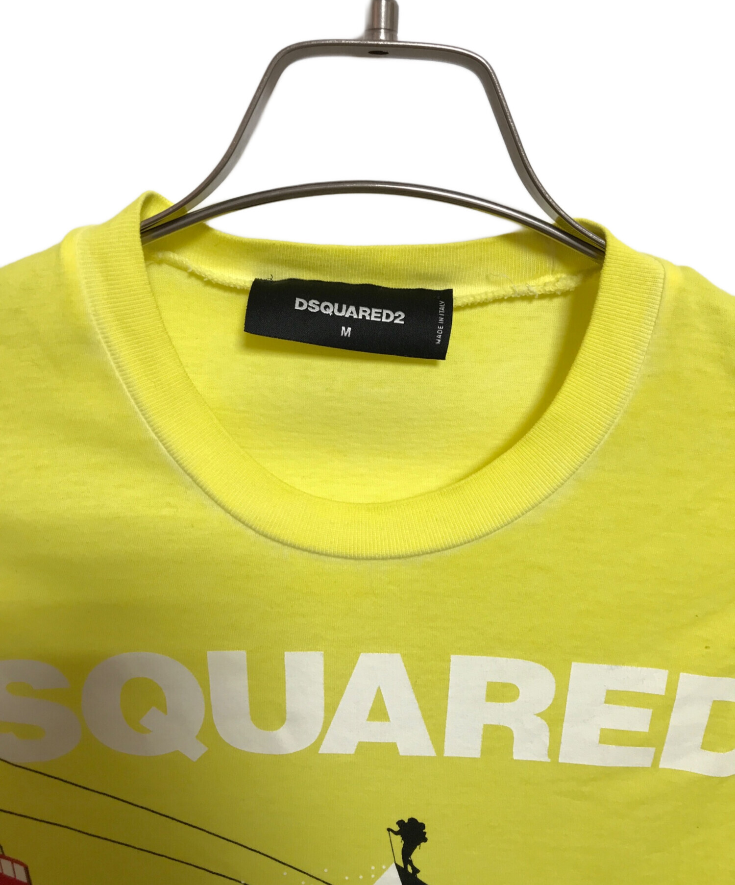 中古・古着通販】DSQUARED2 (ディースクエアード) プリントTシャツ イエロー サイズ:下記参照｜ブランド・古着通販  トレファク公式【TREFAC FASHION】スマホサイト