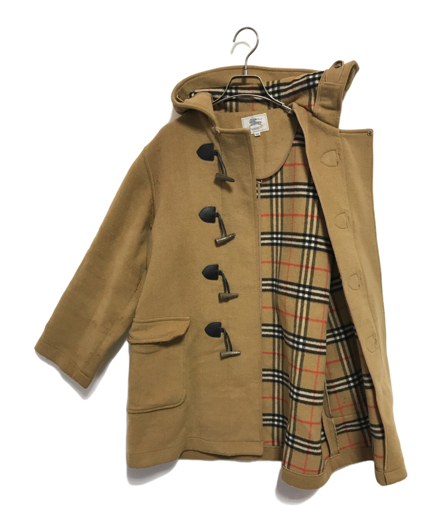 Burberry's (バーバリーズ) 裏地ノバチェックダッフルコート ベージュ サイズ:150cm