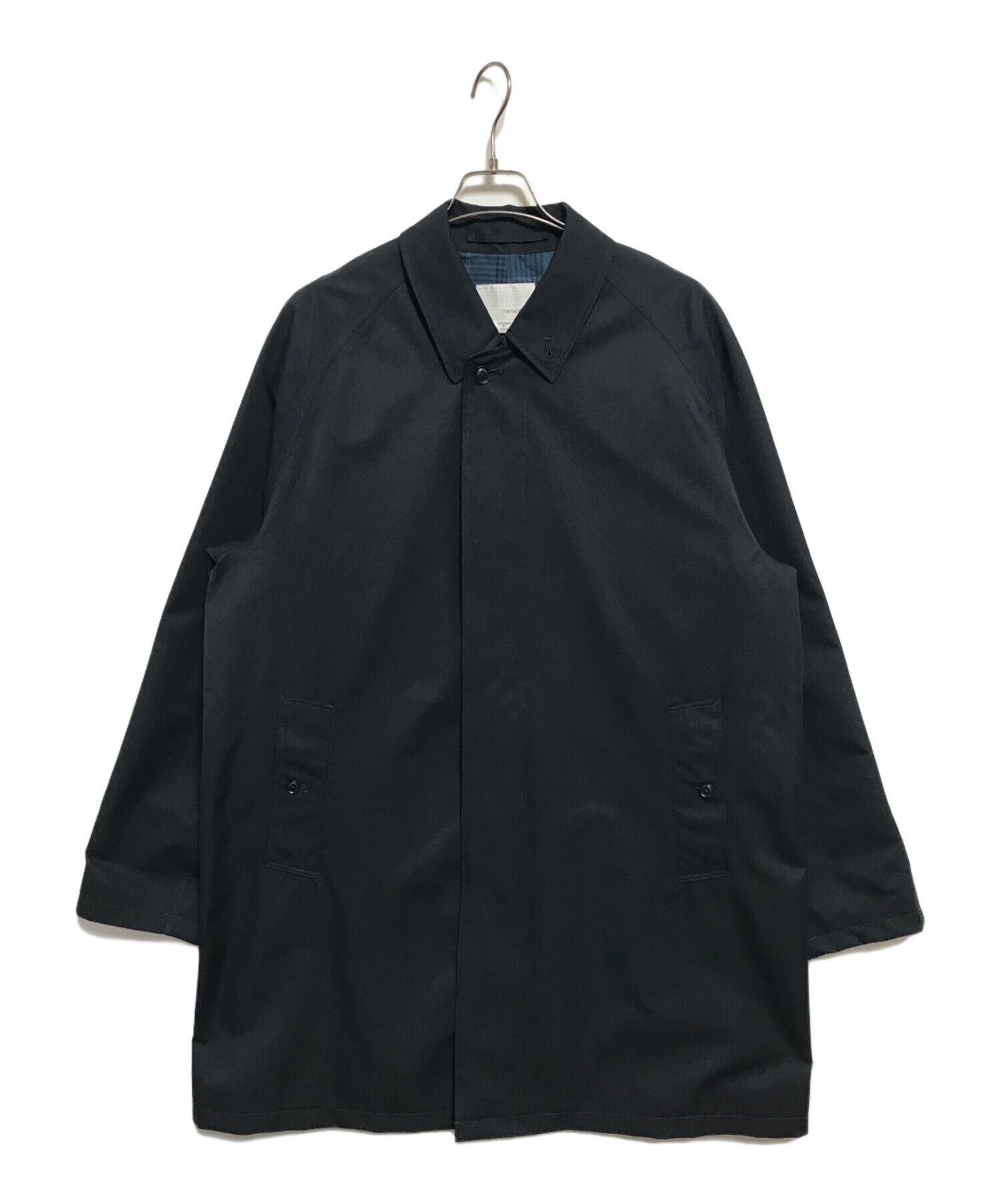 中古・古着通販】nanamica (ナナミカ) GORE-TEX Soutien Collar Coat ネイビー サイズ:L｜ブランド・古着通販  トレファク公式【TREFAC FASHION】スマホサイト