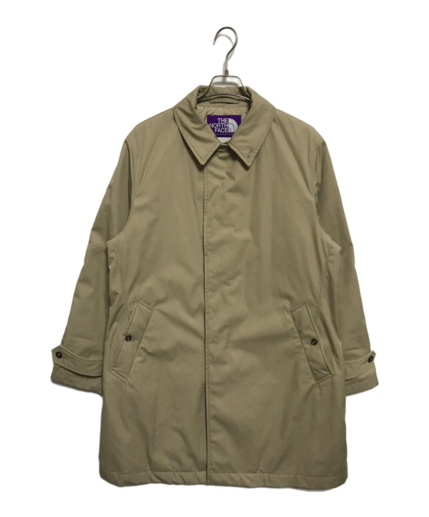 THE NORTHFACE PURPLELABEL (ザ・ノースフェイス パープルレーベル) BEAMS (ビームス) 別注Soutien  Collar Coat ベージュ サイズ:L