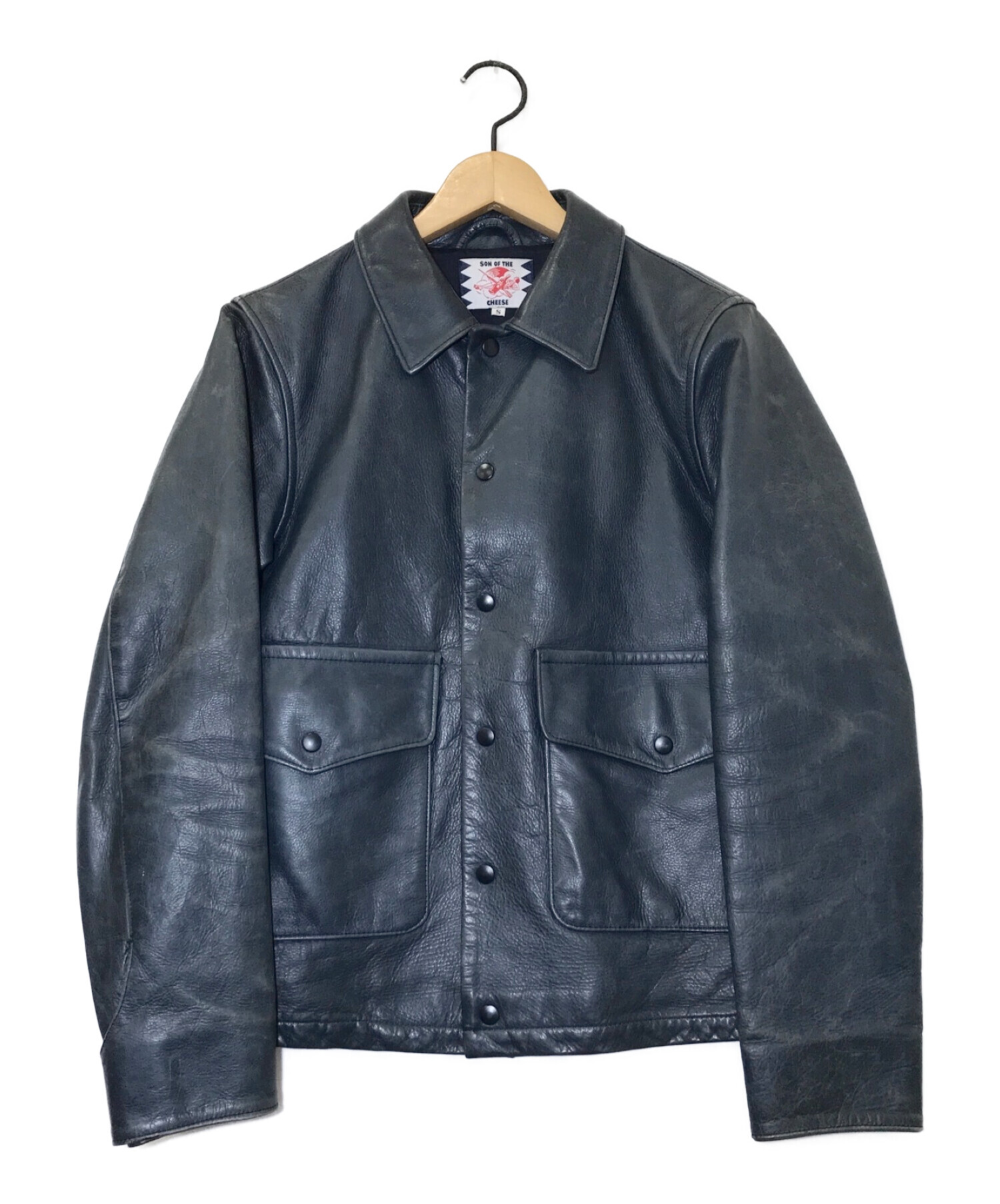 son of the cheese A-2 all leather jacket | www.fleettracktz.com