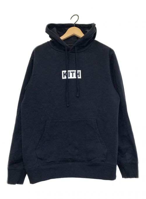 中古・古着通販】KITH (キス) プルオーバーパーカー ネイビー サイズ:S