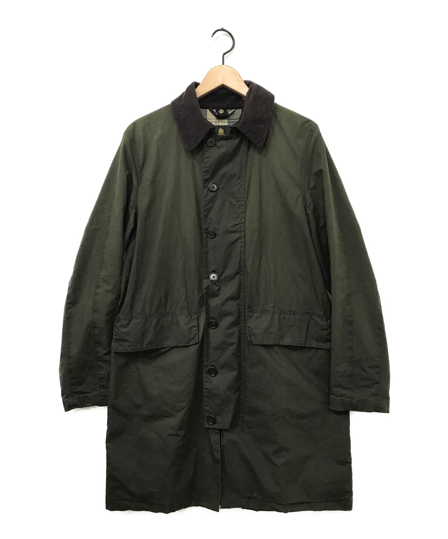 バブアー バーリー barbour SL BURGHLEY UR - ステンカラーコート