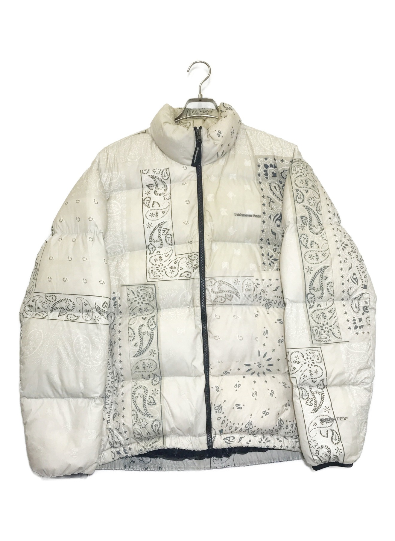 thisisneverthat (ディスイズネバーザット) Pertex T Down Jacket アイボリー サイズ:L