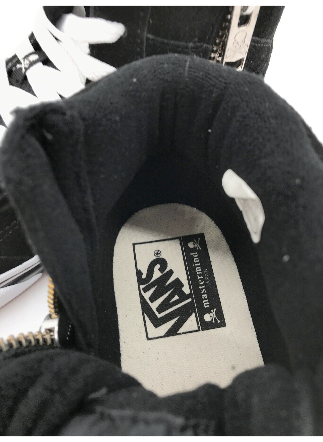 VANS Mt.EDITION × MASTERMIND (バンズマウンテンエディション×マスターマインド) ハイカットスニーカー ブラック  サイズ:26.5cm