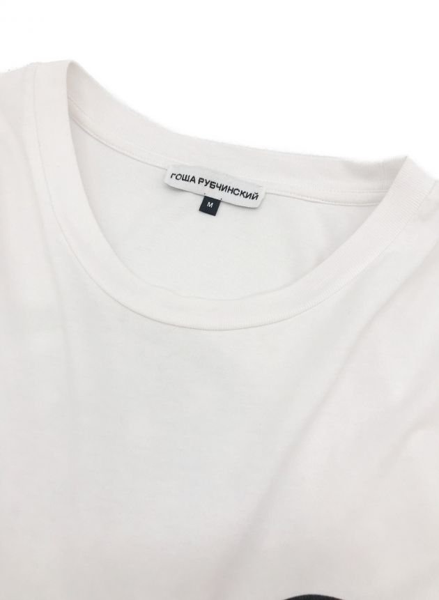 超激安得価gosha rubchinskiy 新品 Mサイズ DJ Tシャツ Tシャツ/カットソー(半袖/袖なし)