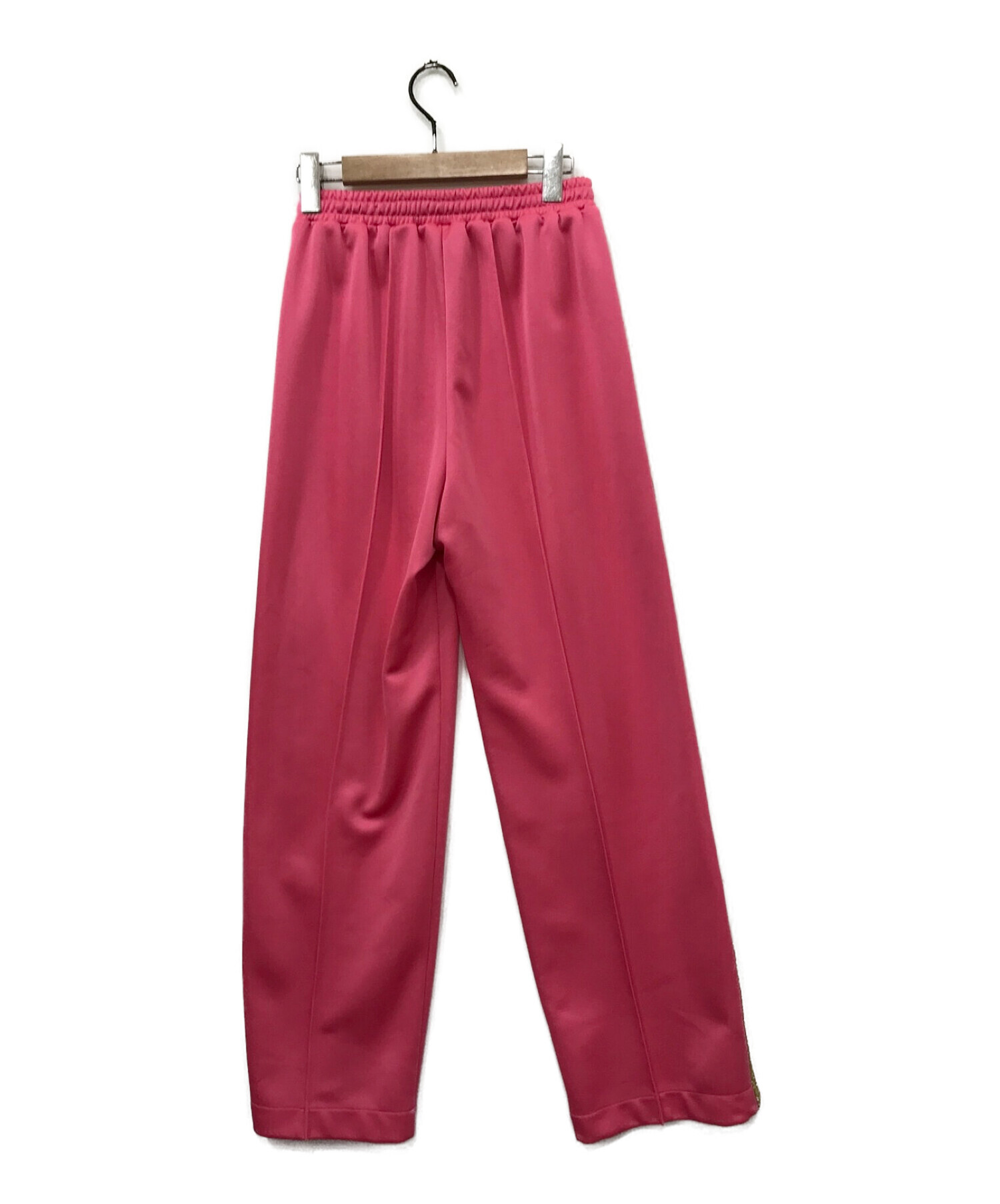 MAISON SPECIAL (メゾンスペシャル) スパークルサイドラインジャージパンツ ピンク サイズ:38