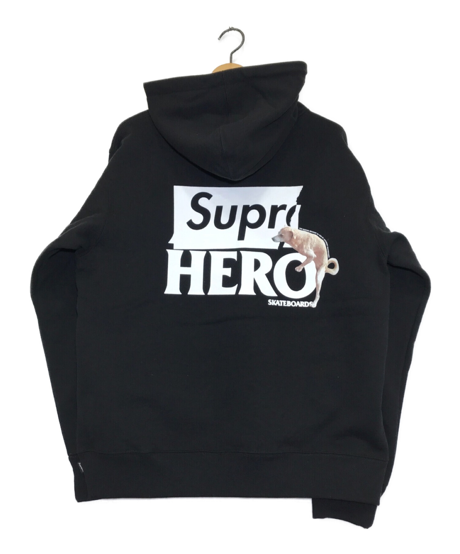 SUPREME (シュプリーム) ANTIHERO Hooded Sweatshirt ブラック サイズ:S