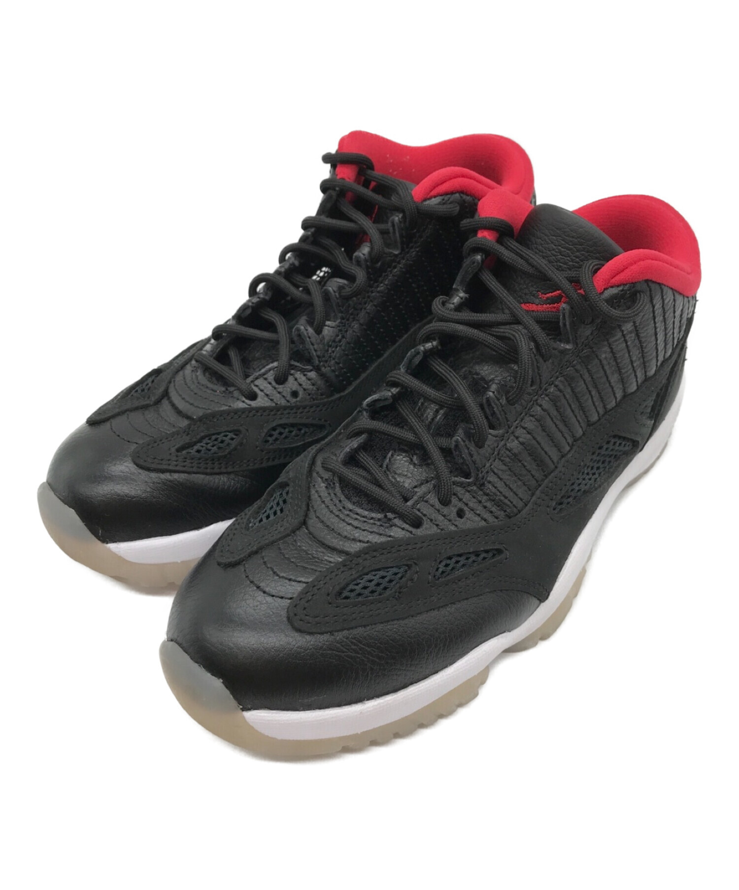 NIKE (ナイキ) AIR JORDAN 11 RETRO LOW IE ブラック サイズ:27cm