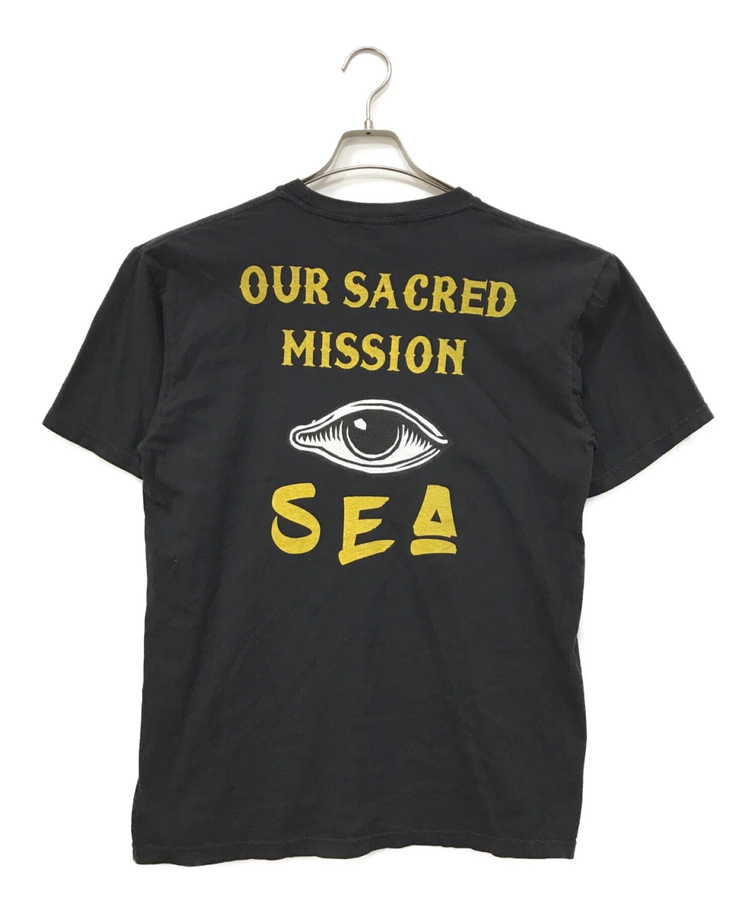 WIND AND SEA (ウィンダンシー) Koichiro Takagi (コウイチロウタカギ) EYE OF PROVIDENCE TEE  ブラック サイズ:L