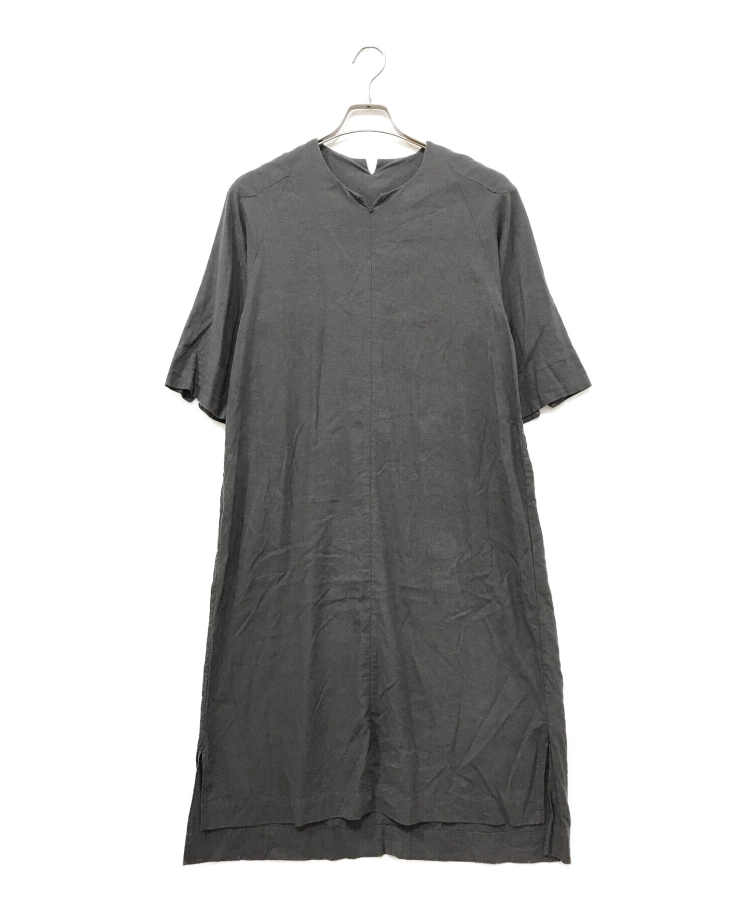 コズミックワンダー　Silk \u0026 Linen smock dress1145cm