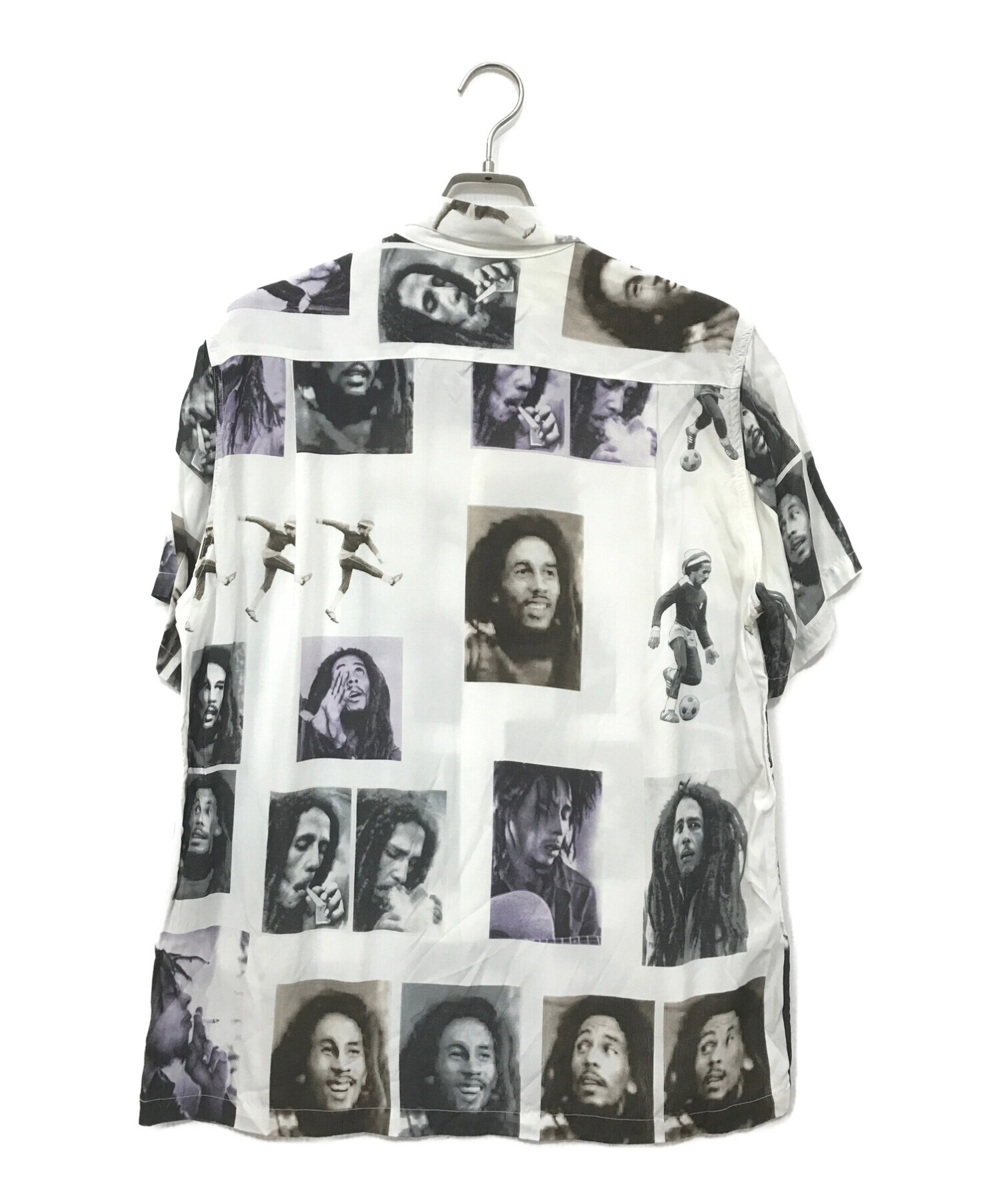 中古・古着通販】WACKO MARIA (ワコマリア) BOB MARLEY/ S/S HAWAIIAN SHIRT ホワイト サイズ:L｜ブランド・古着通販  トレファク公式【TREFAC FASHION】スマホサイト