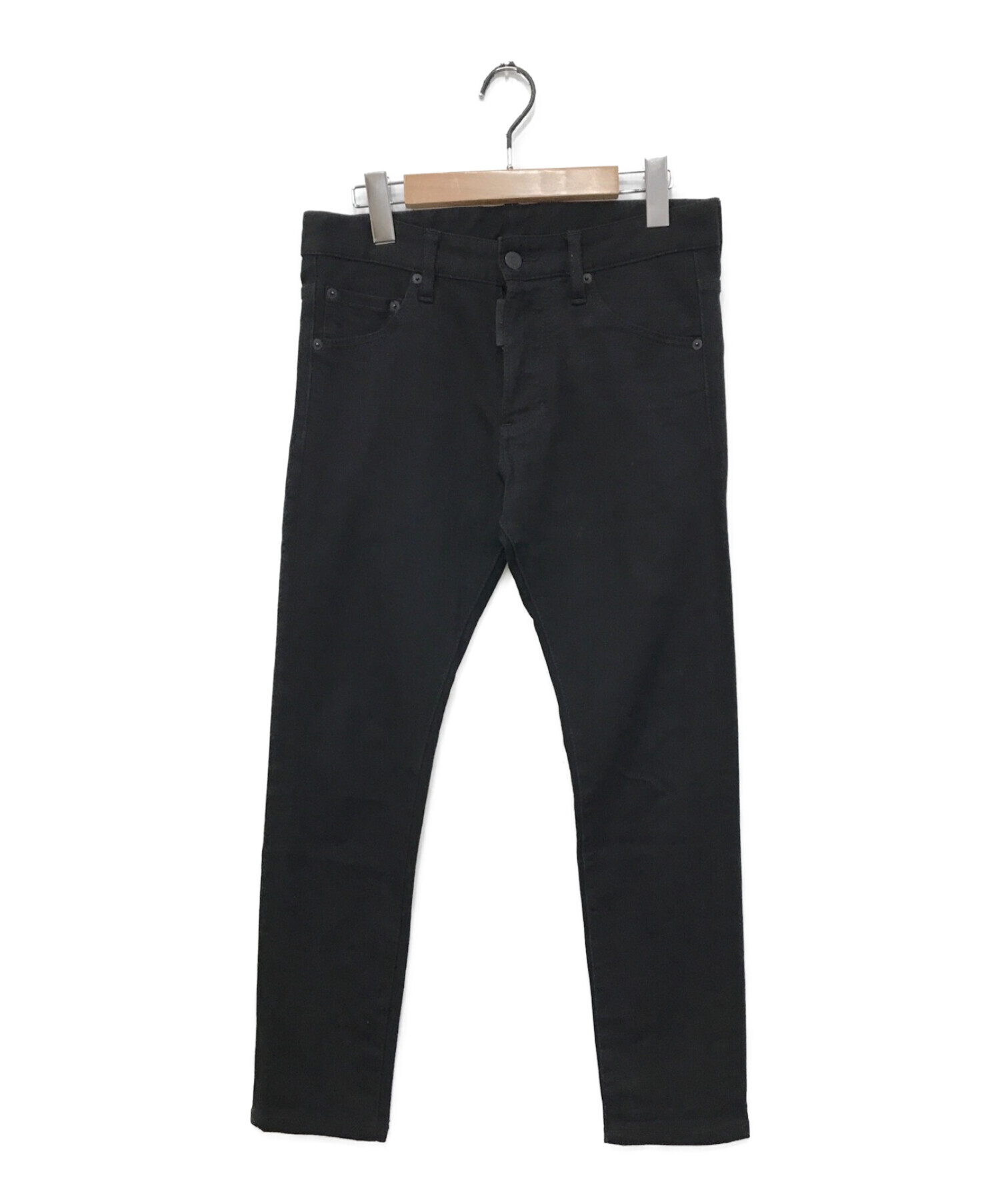 DSQUARED2 (ディースクエアード) BLACK BULL SKATER JEANS ブラック サイズ:44