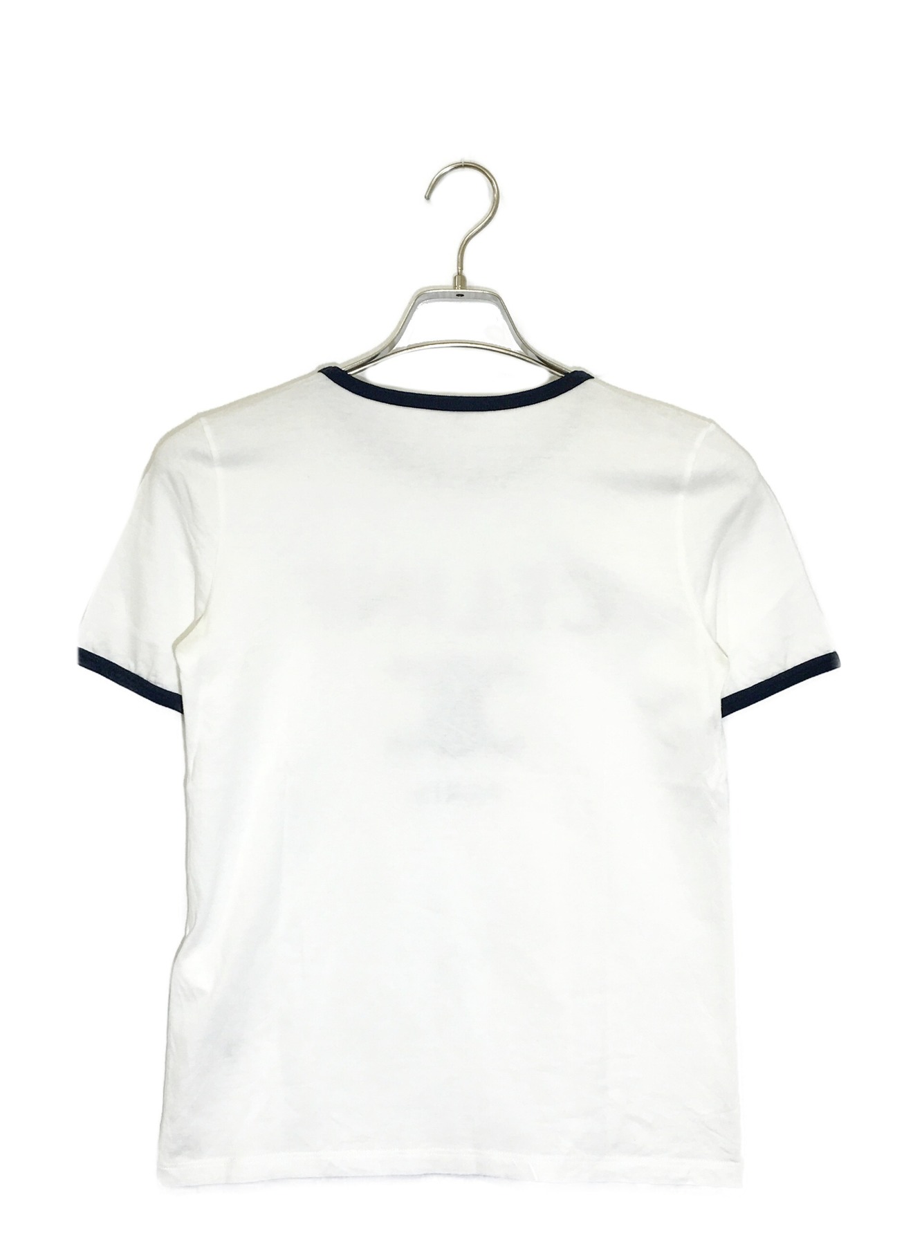 CELINE (セリーヌ) トリオンコットンジャージTシャツ ホワイト サイズ:XS