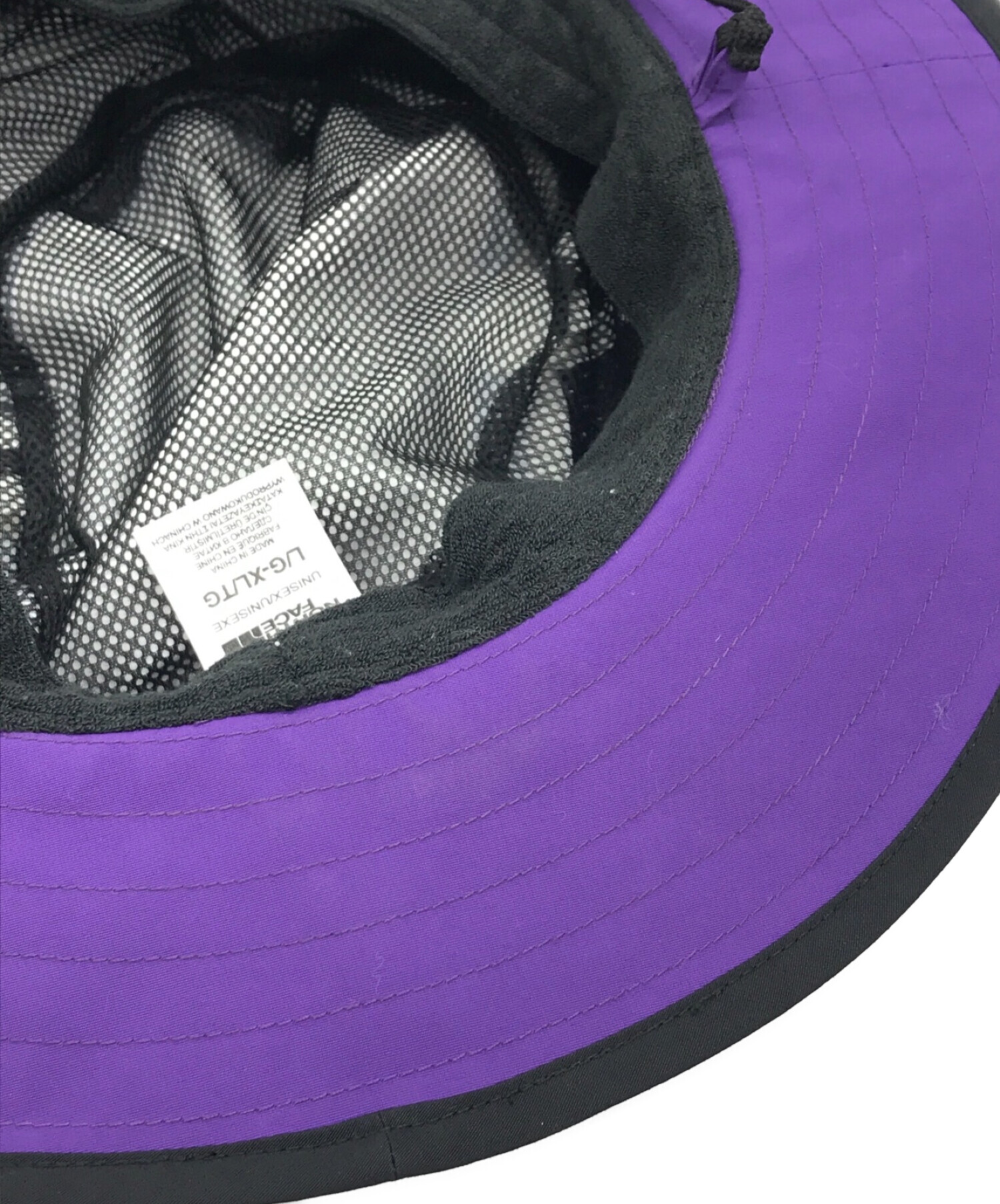 supreme シュプリーム ハット 新品 試着程度 パープル 紫 バケット-