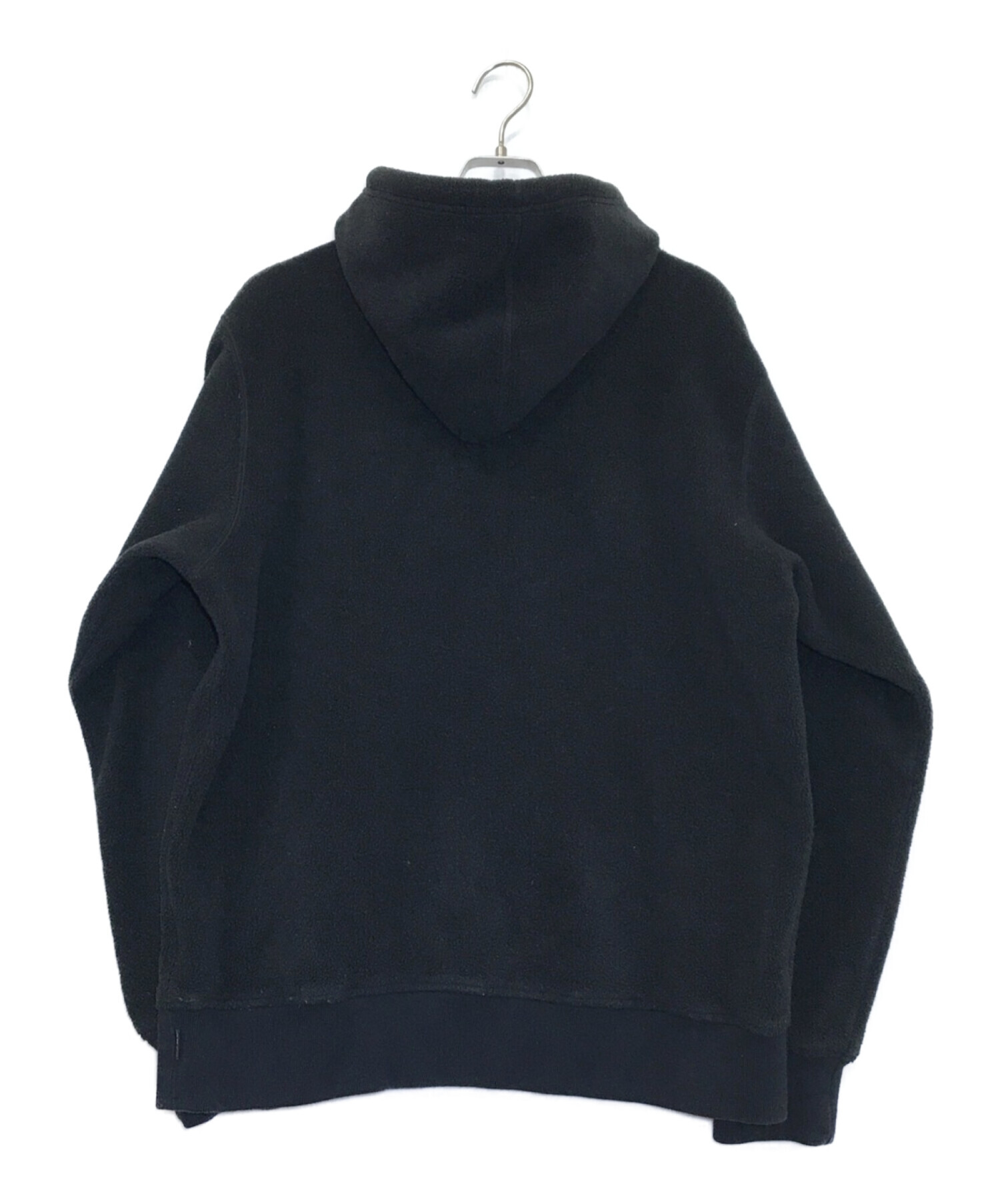 Supreme (シュプリーム) Polartec Hooded Sweatshirt ブラック サイズ:M