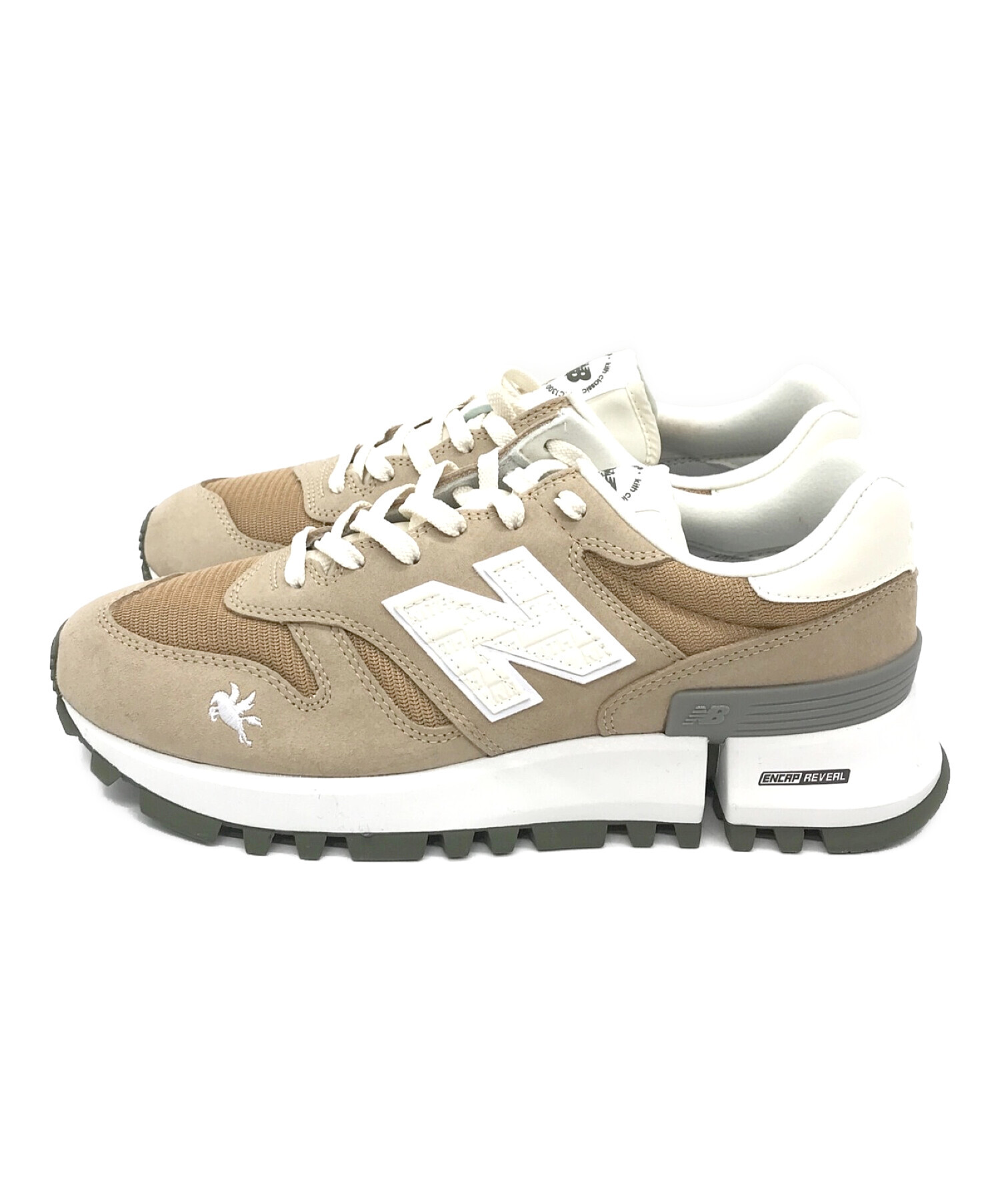 NEW BALANCE × KITH (ニューバランス×キス) RONNIE FIEG X RC 1300 'KITH 10TH  ANNIVERSARY - WHITE PEPPER' ブラウン サイズ:28cm