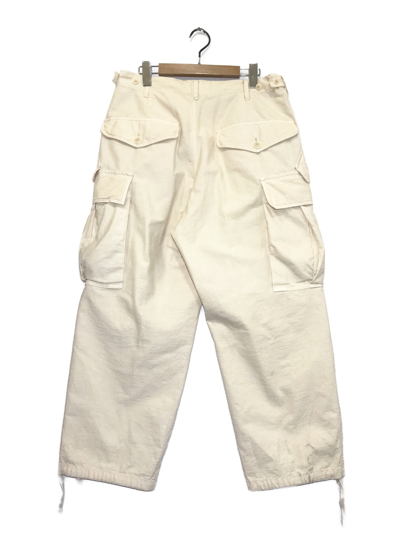 KHOKI (コッキ) Army cotton gabardine trousers ベージュ サイズ:2