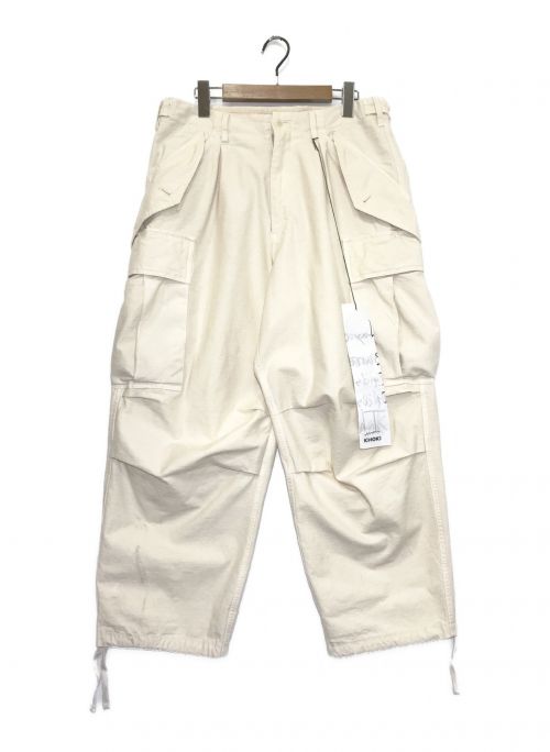中古・古着通販】KHOKI (コッキ) Army cotton gabardine trousers