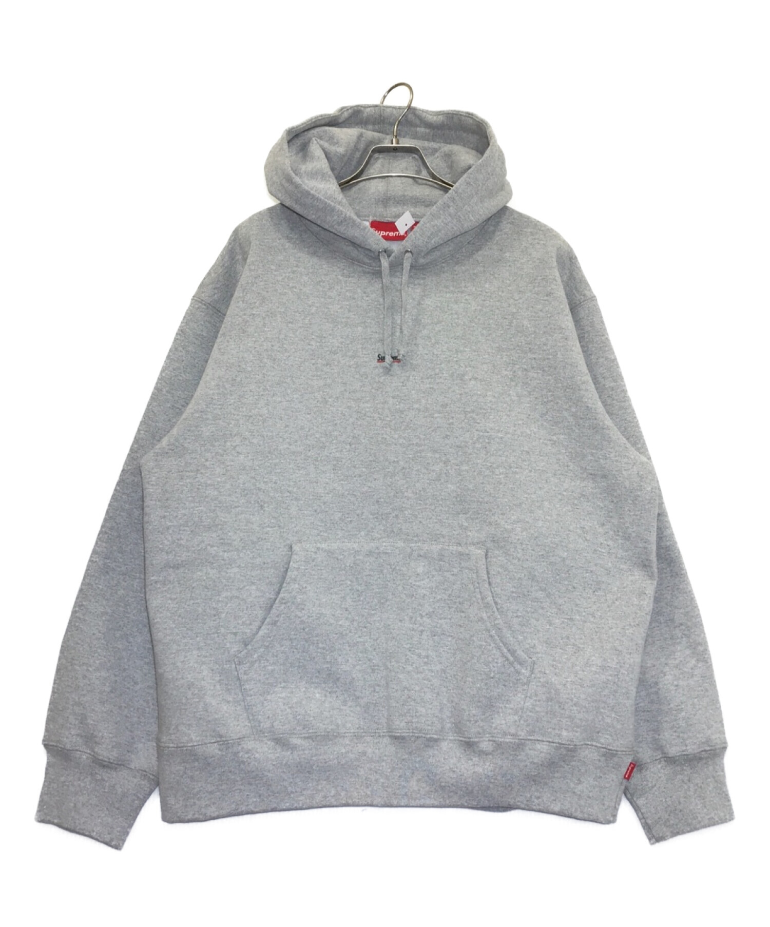 Supreme (シュプリーム) underline hooded sweatshirt グレー サイズ:L