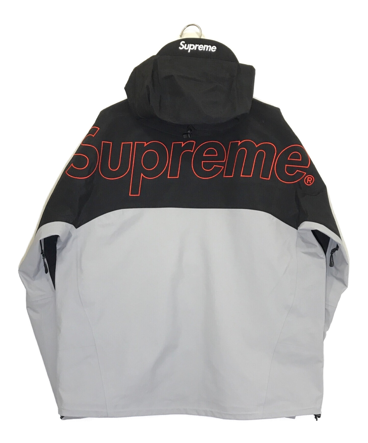 SUPREME×THE NORTH FACE (シュプリーム × ザノースフェイス) Taped Seam Shell Jacket グレー サイズ:L