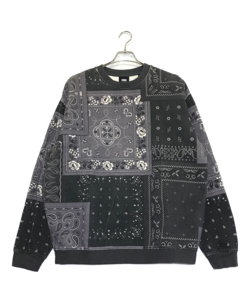 【中古・古着通販】KITH (キス) Paisley Crewneck グレー サイズ:L