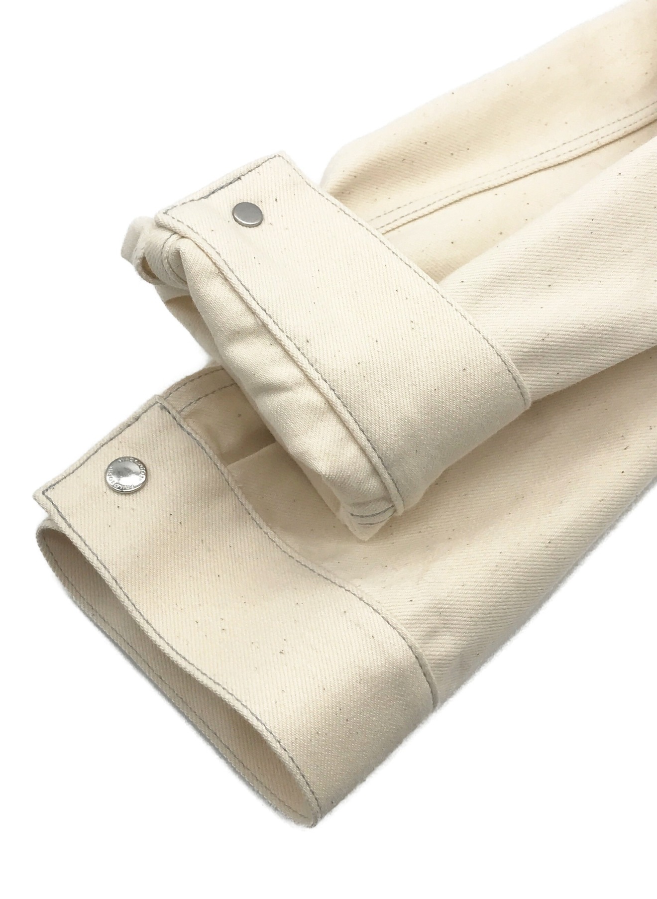 MACKINTOSH (マッキントッシュ) GREY LABEL デニムワークジャケット ホワイト サイズ:6