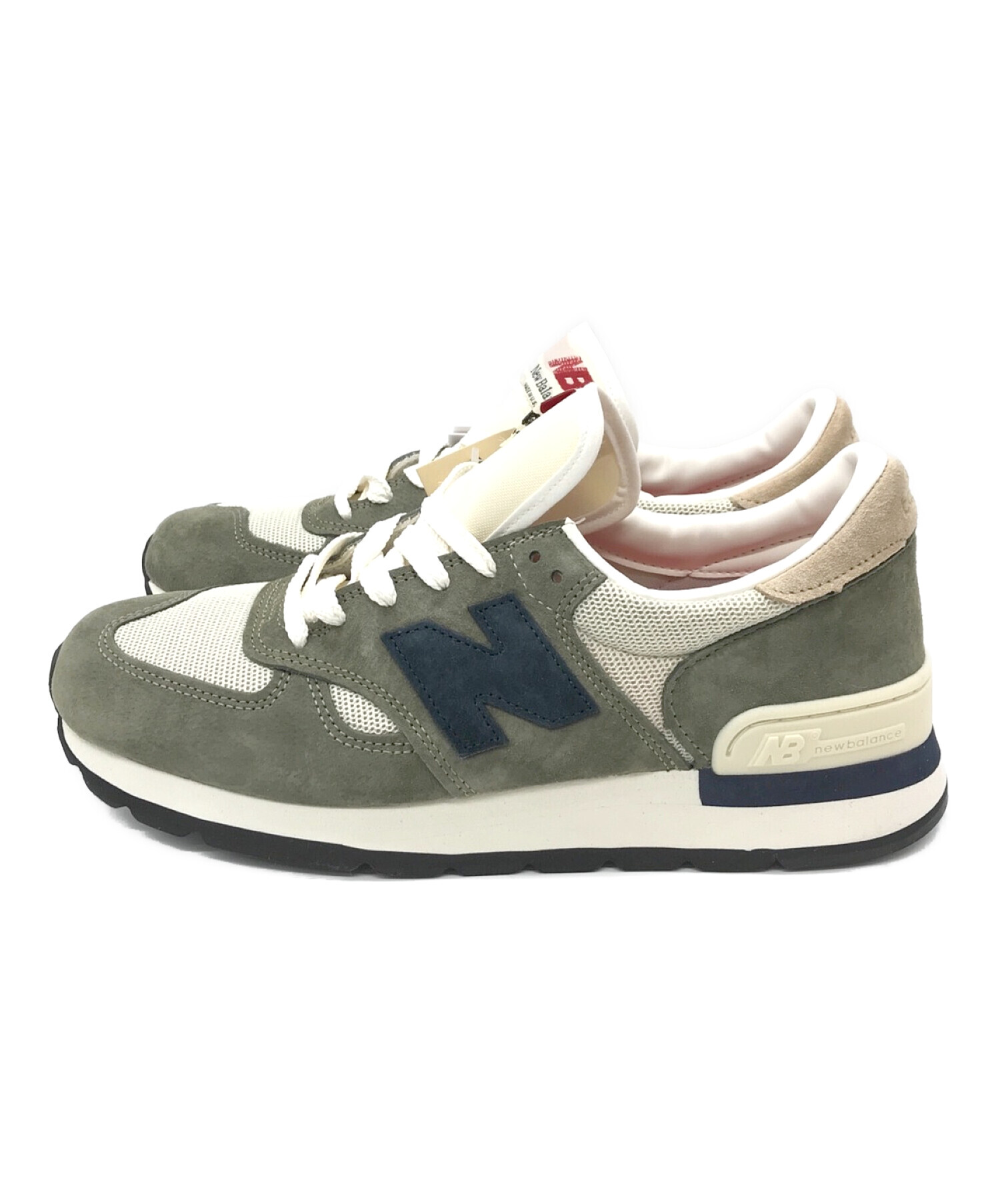 NEW BALANCE (ニューバランス) Ｍ990WG1 オリーブ サイズ:27cm 未使用品