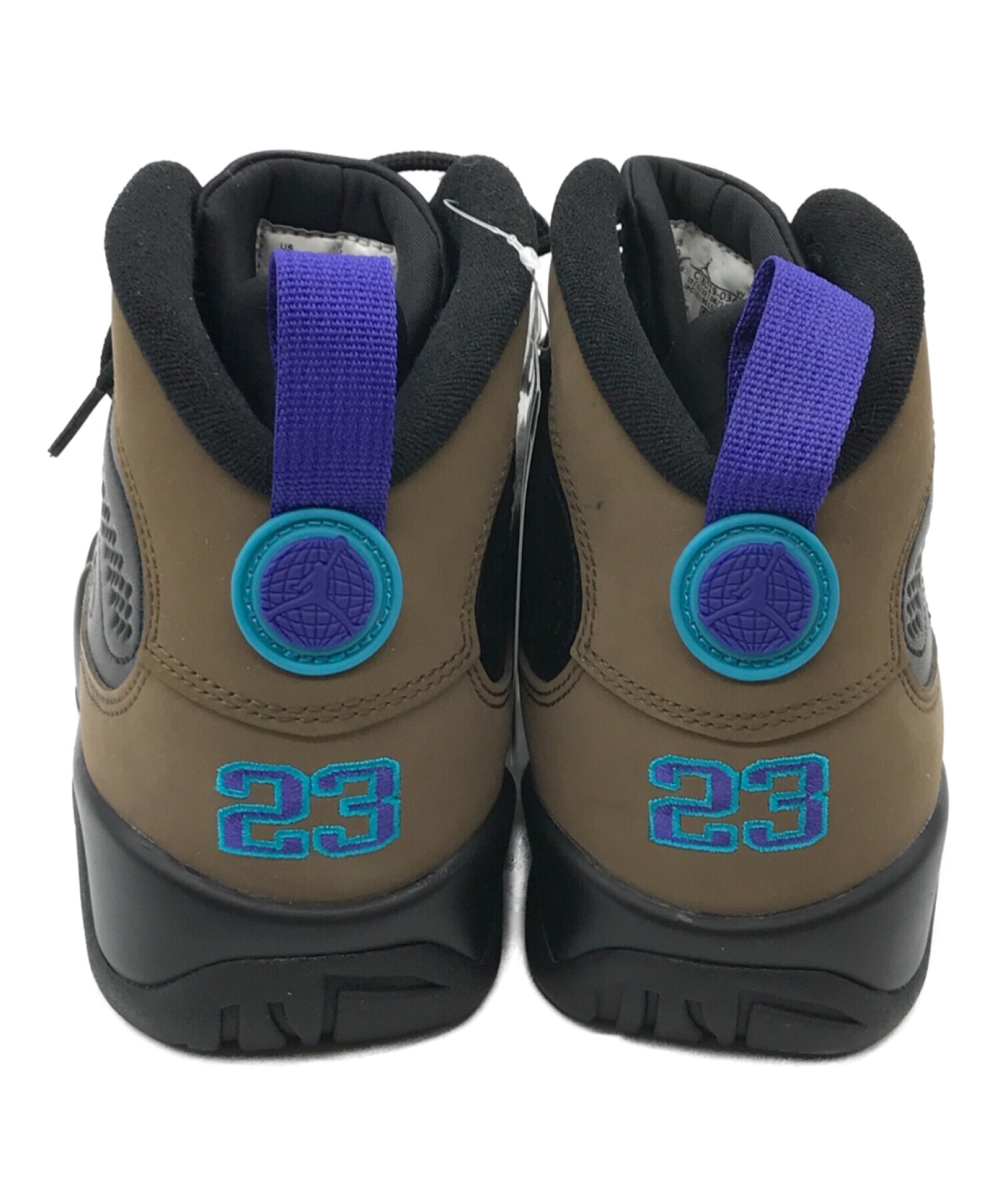 中古・古着通販】NIKE (ナイキ) AIR JORDAN 9 Light Olive ブラック