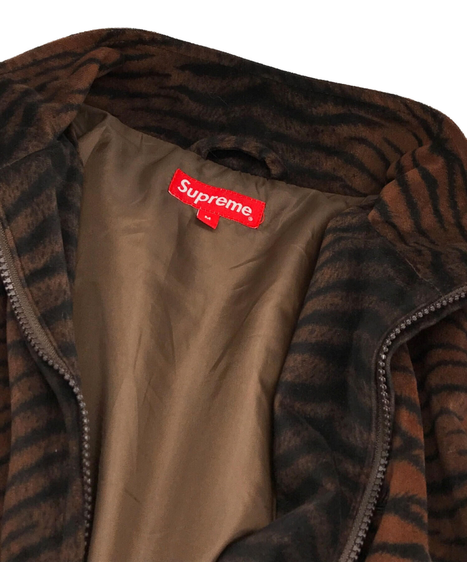 Supreme (シュプリーム) Tiger Stripe Track Jacket ブラウン サイズ:M