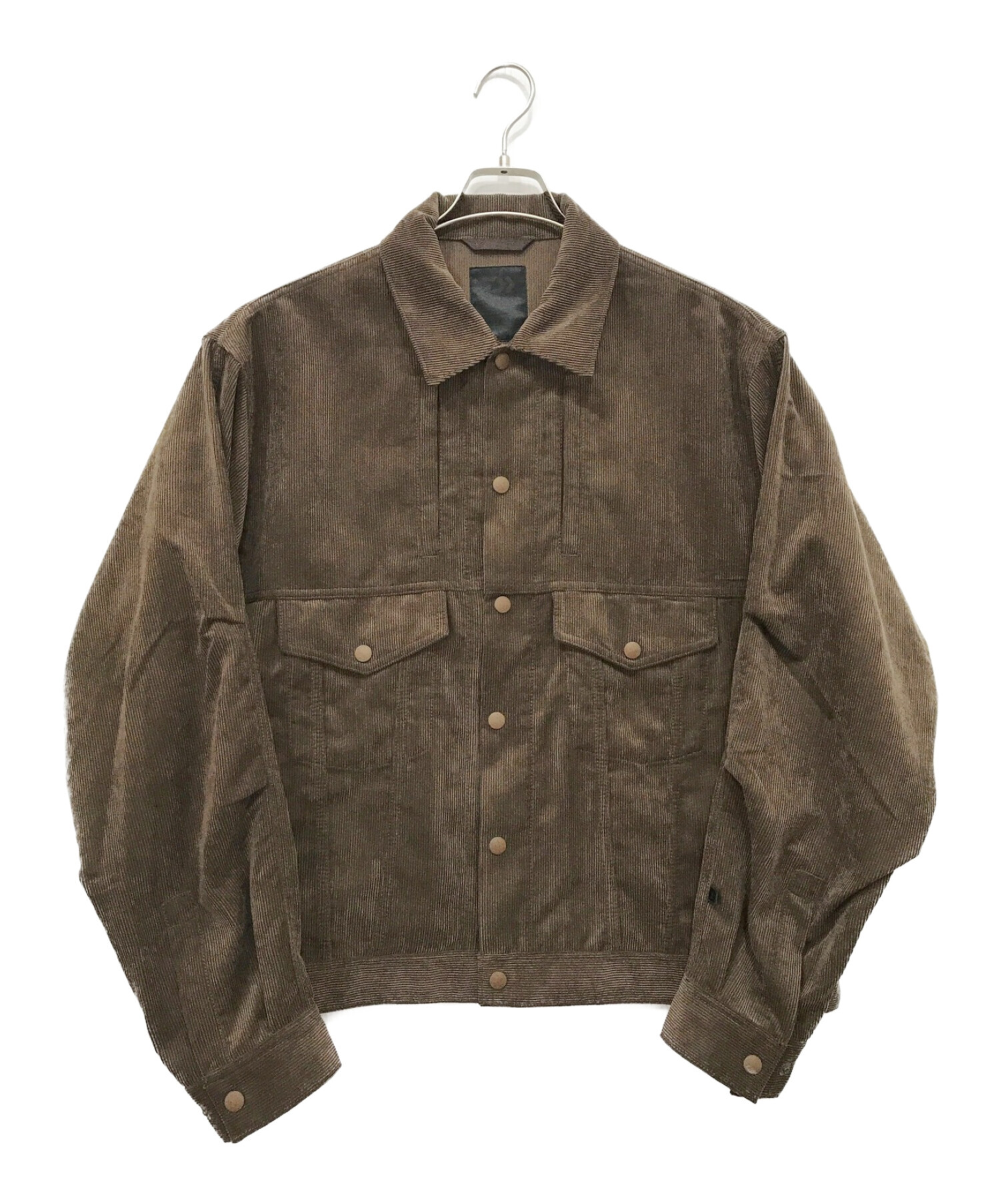 DAIWA PIER39 (ダイワ ピア39) TECH TRUCKER JACKET CORDUROY ブラウン サイズ:M