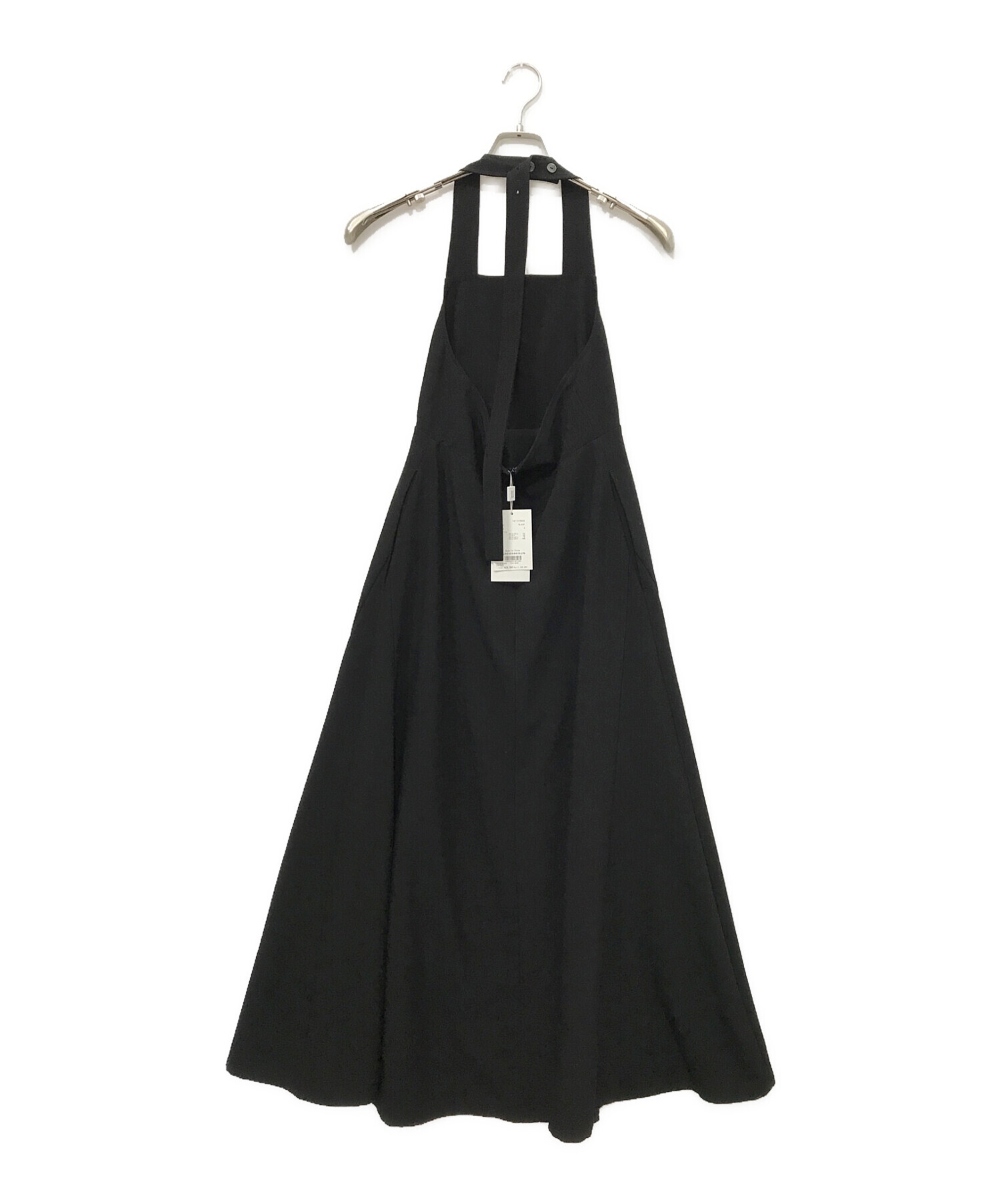 CLANE (クラネ) HALTER NECK LONG ONE PIECE ブラック 未使用品