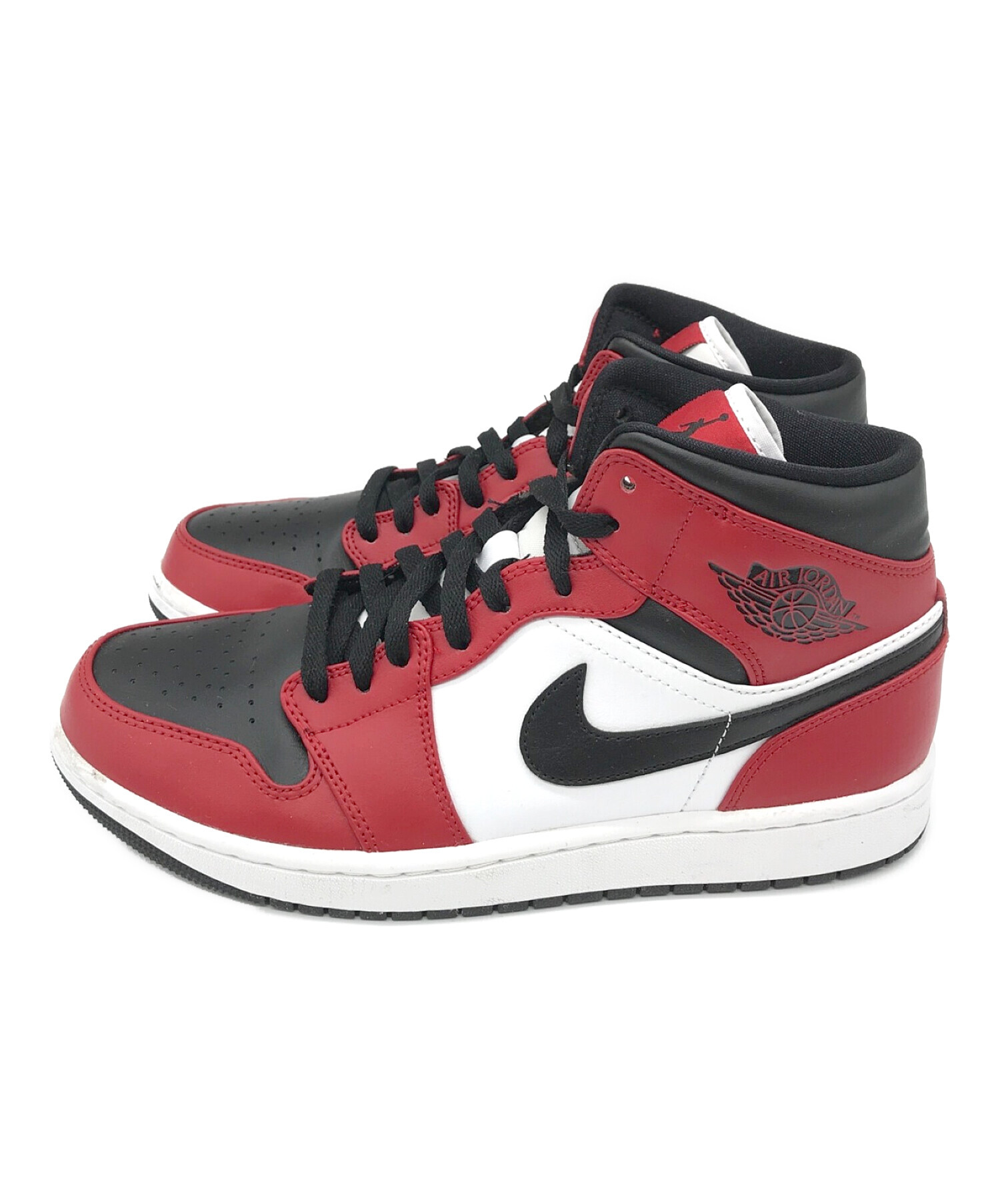 中古・古着通販】NIKE (ナイキ) AIR JORDAN 1 MID CHICAGO BLACK TOE