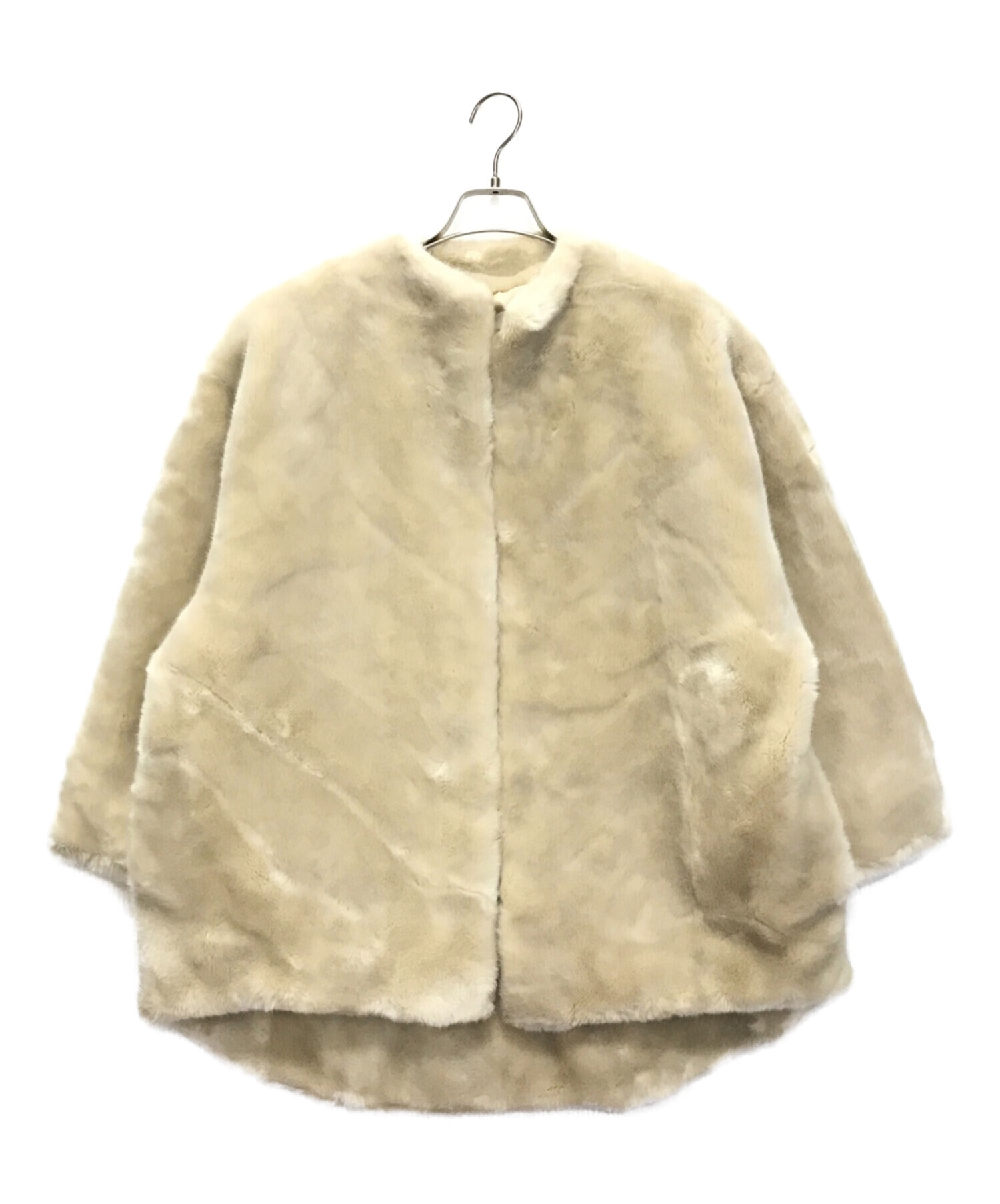 中古・古着通販】A POINT ETC (アー ポワン ウテセ) ECO FUR ブルゾン