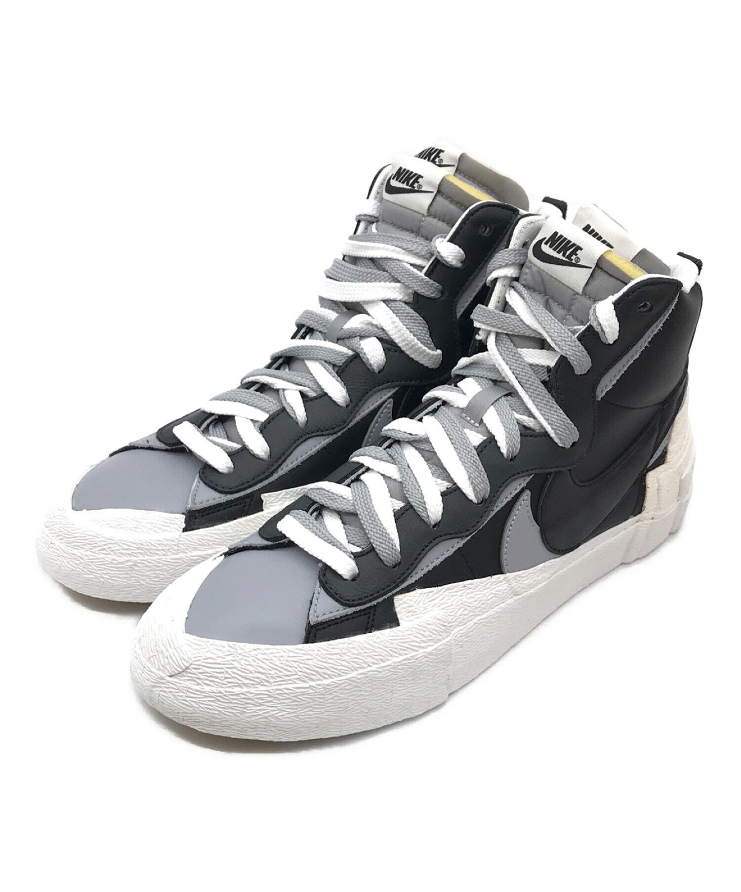 NIKE×sacai (ナイキ×サカイ) BLAZER MID BLACK / WOLF GREY / WHITE ブラック サイズ:28.5cm