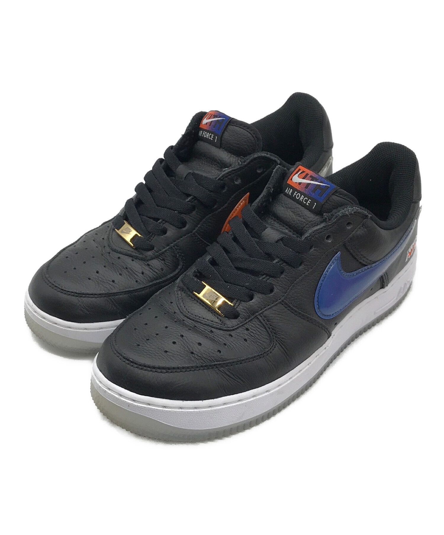 NIKE × KITH (ナイキ x キス) Air Force 1 New York Knicks ブラック サイズ:26.5cm