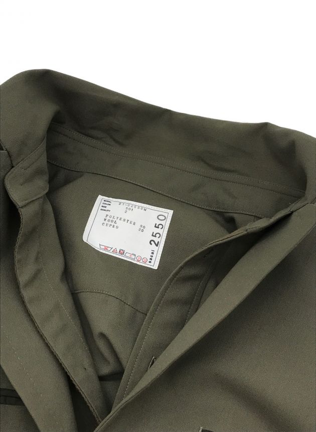 中古・古着通販】sacai (サカイ) Suiting Jacket グリーン サイズ:2 ...