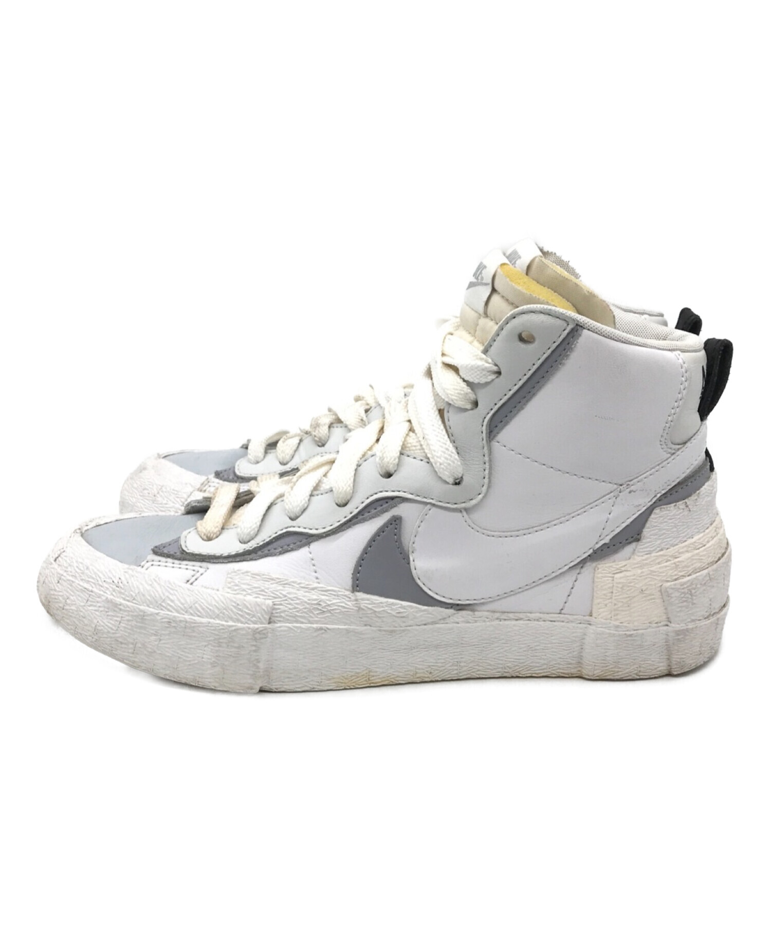 中古・古着通販】NIKE×sacai (ナイキ×サカイ) BLAZER MID ホワイト