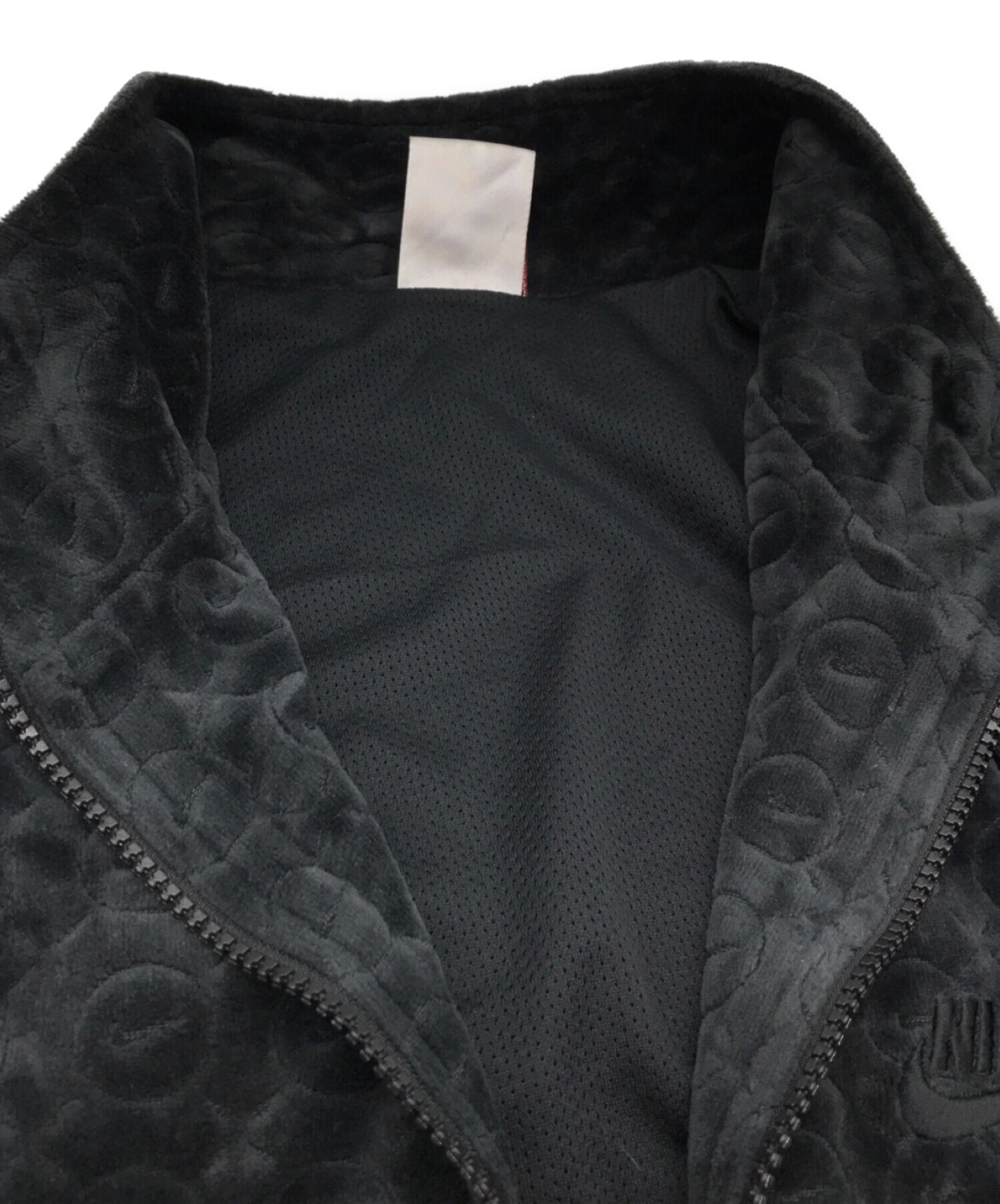 NIKE (ナイキ) supreme (シュプリーム) Velour Track Jacket ブラック サイズ:M