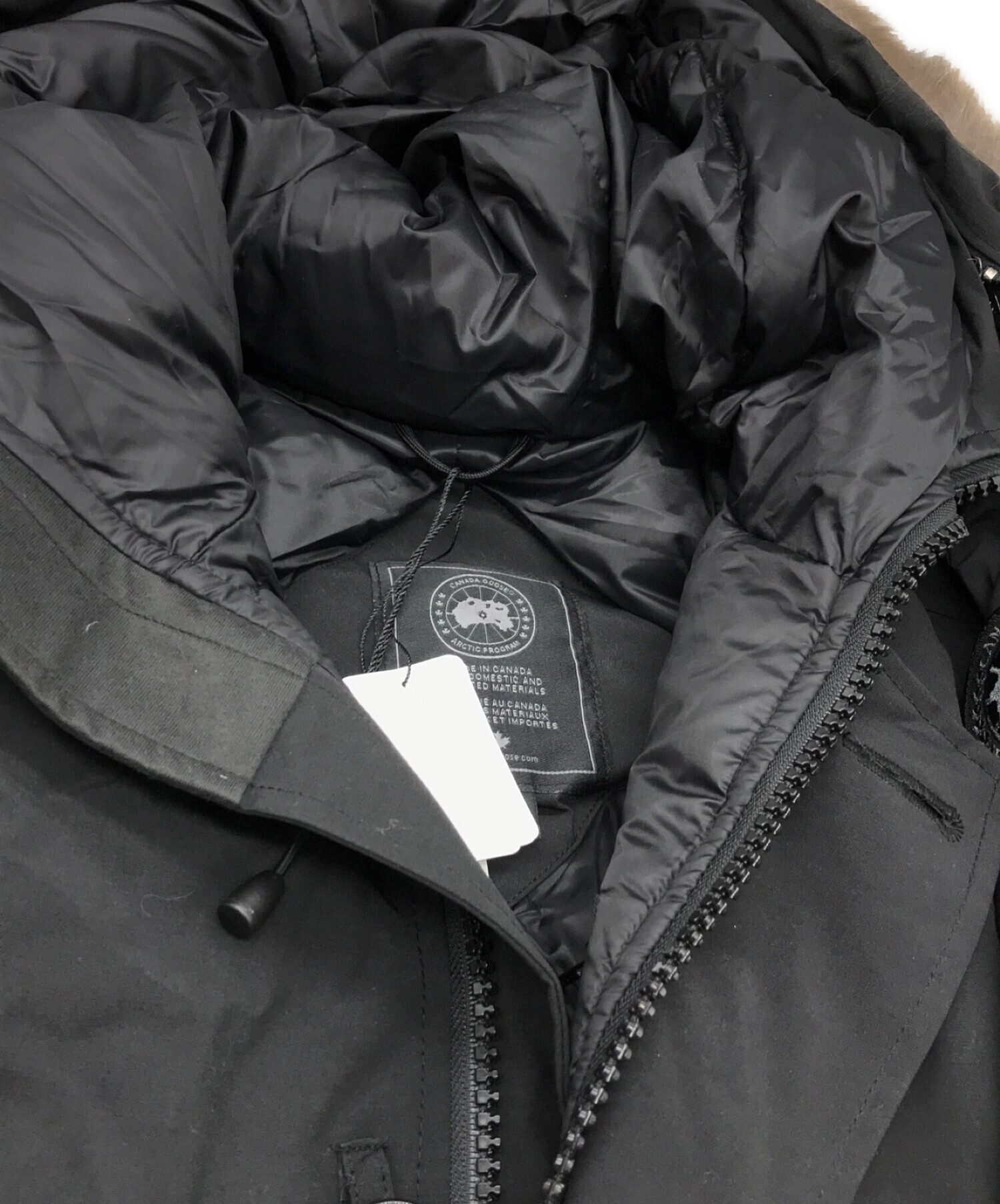 中古・古着通販】CANADA GOOSE (カナダグース) Chateau Parka Black