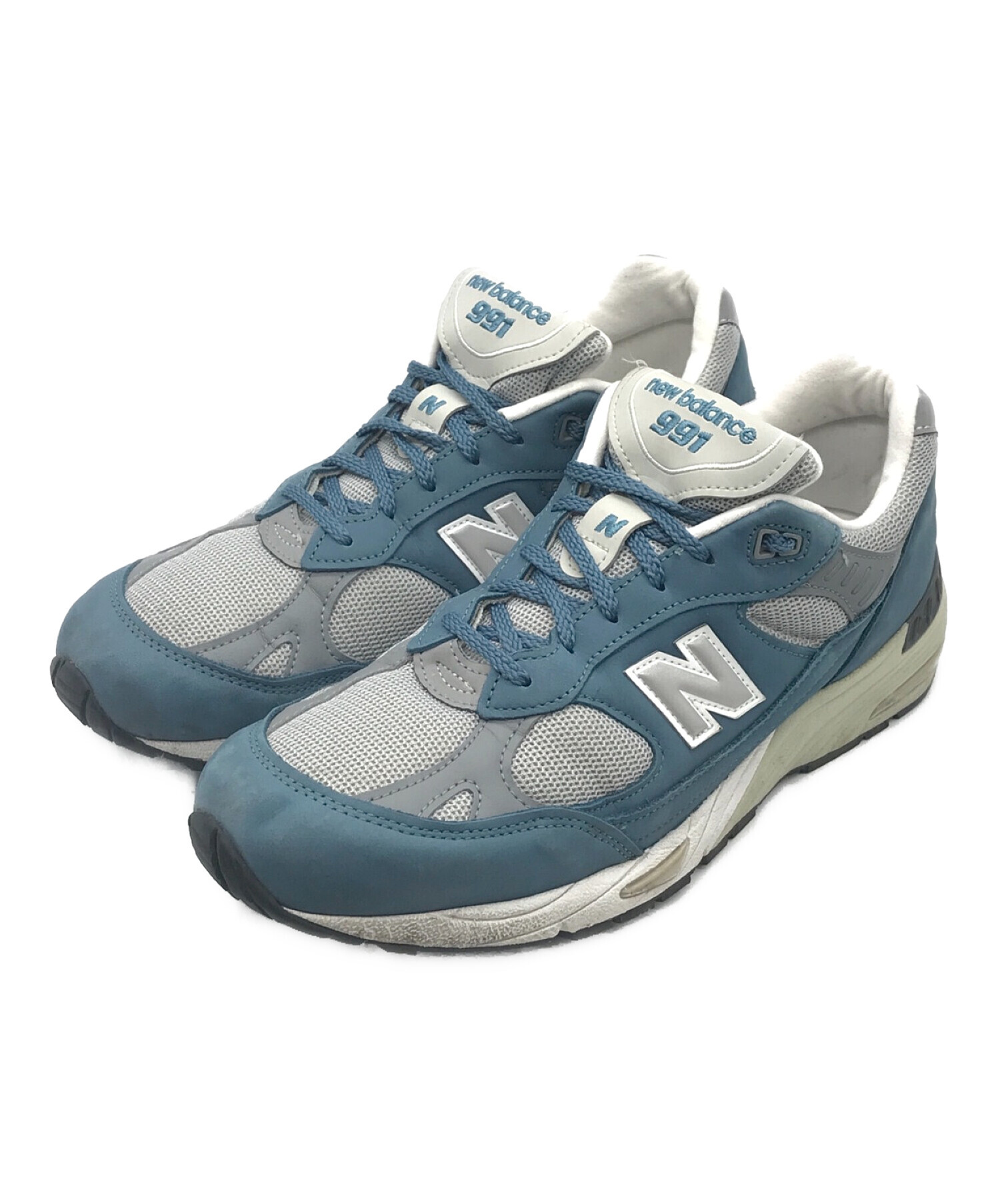 中古・古着通販】NEW BALANCE (ニューバランス) M991BSG ブルー サイズ ...